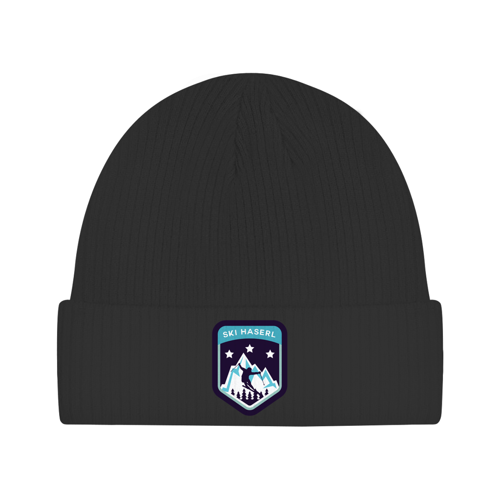 Beanie für Ski Haserl | Ski Mütze mit Logo Printegy