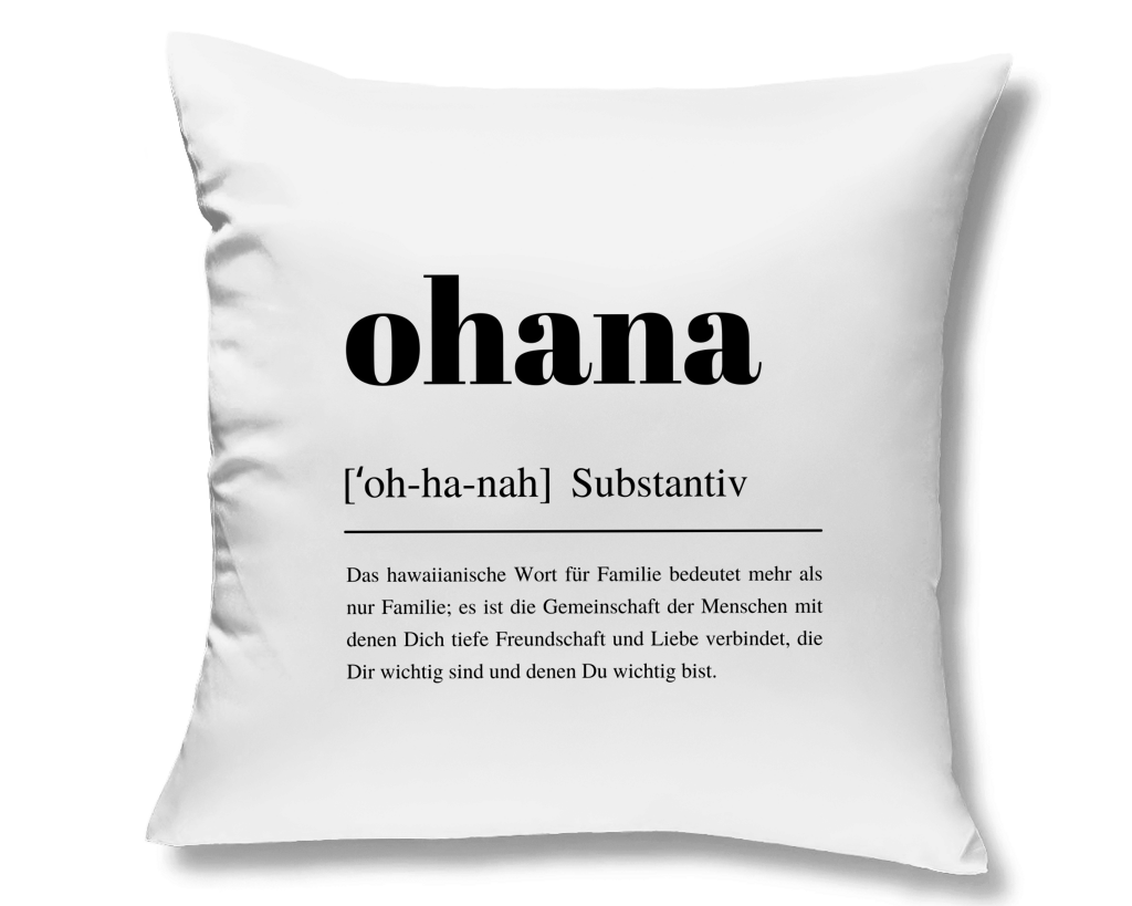 Kopfkissen Ohana Printegy