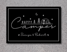 Fußmatte Camper | Personalisiert | Wohnmobil Camping - Roo's Gift Shop
