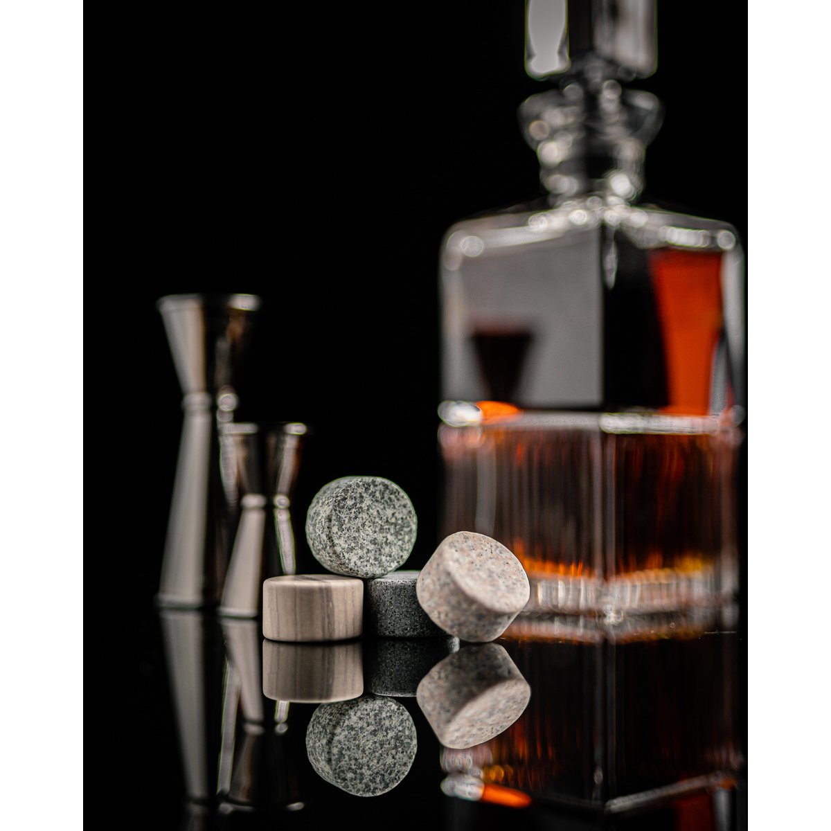 The Original Rocks | Granitsteine für Whiskey Roo's Gift Shop
