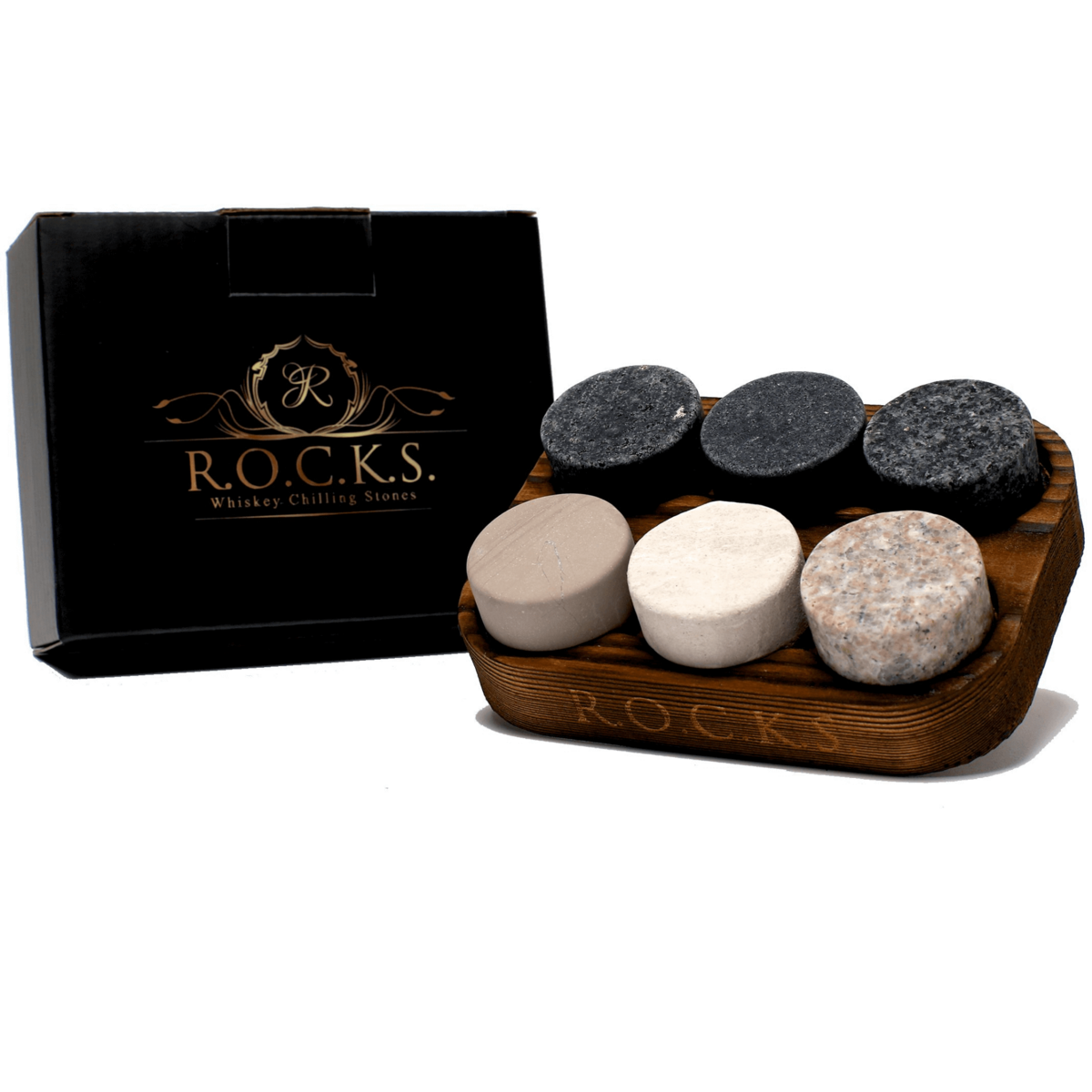 The Original Rocks | Granitsteine für Whiskey Roo's Gift Shop