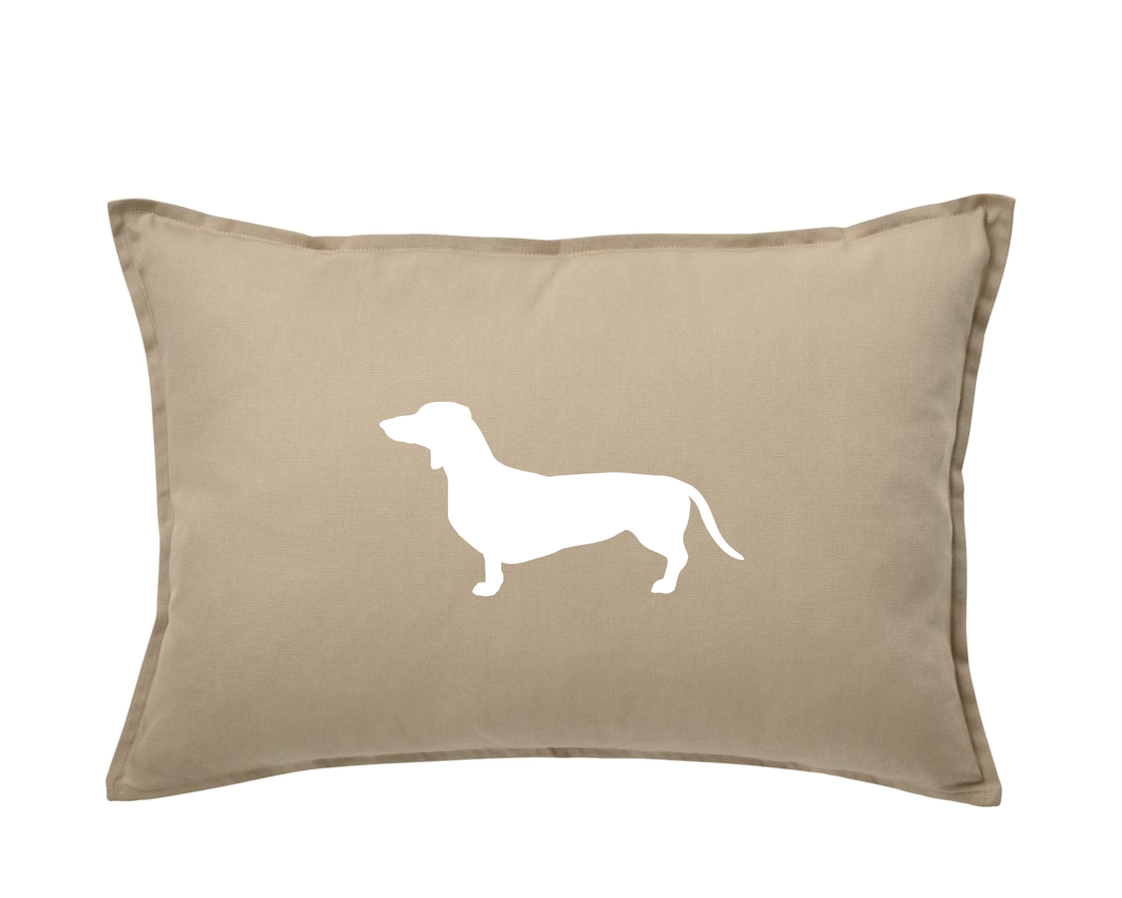 Kissen | Dackel | sandfarben | 40 x 58 cm Roo's Gift Shop