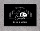 Fußmatte Camper | Personalisiert | Wohnmobil Camping - Roo's Gift Shop