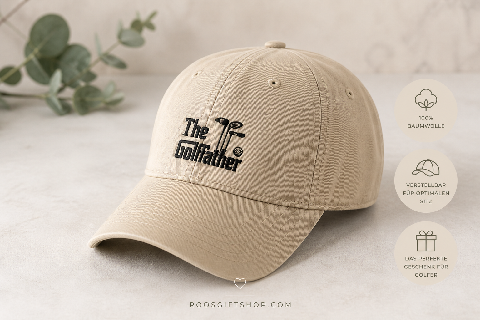 Golf Cap "The Golffather" Printegy