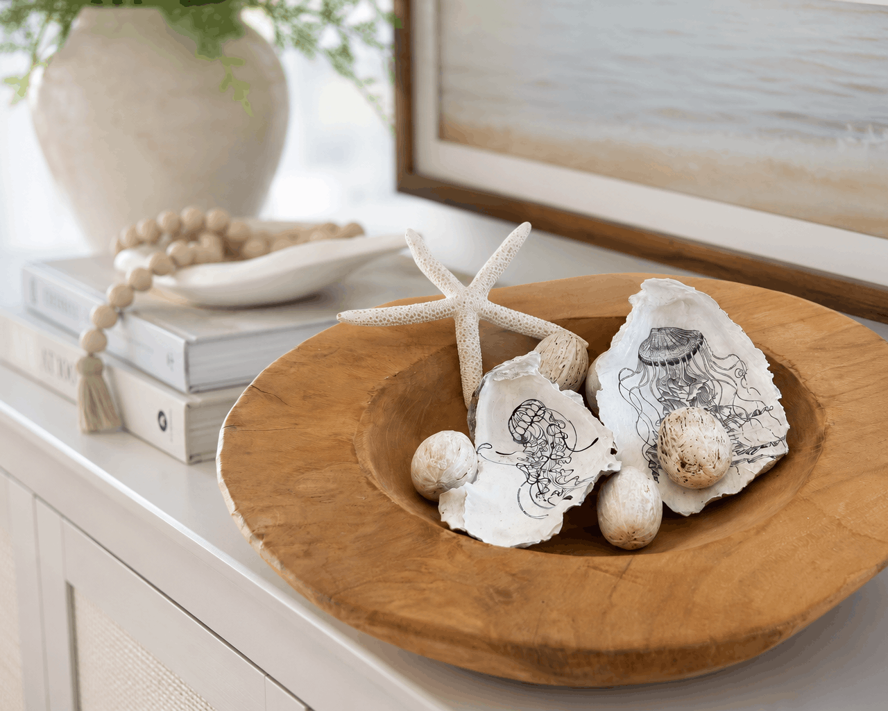Schale aus Teak Holz | Deko Holzschale Roo's Gift Shop