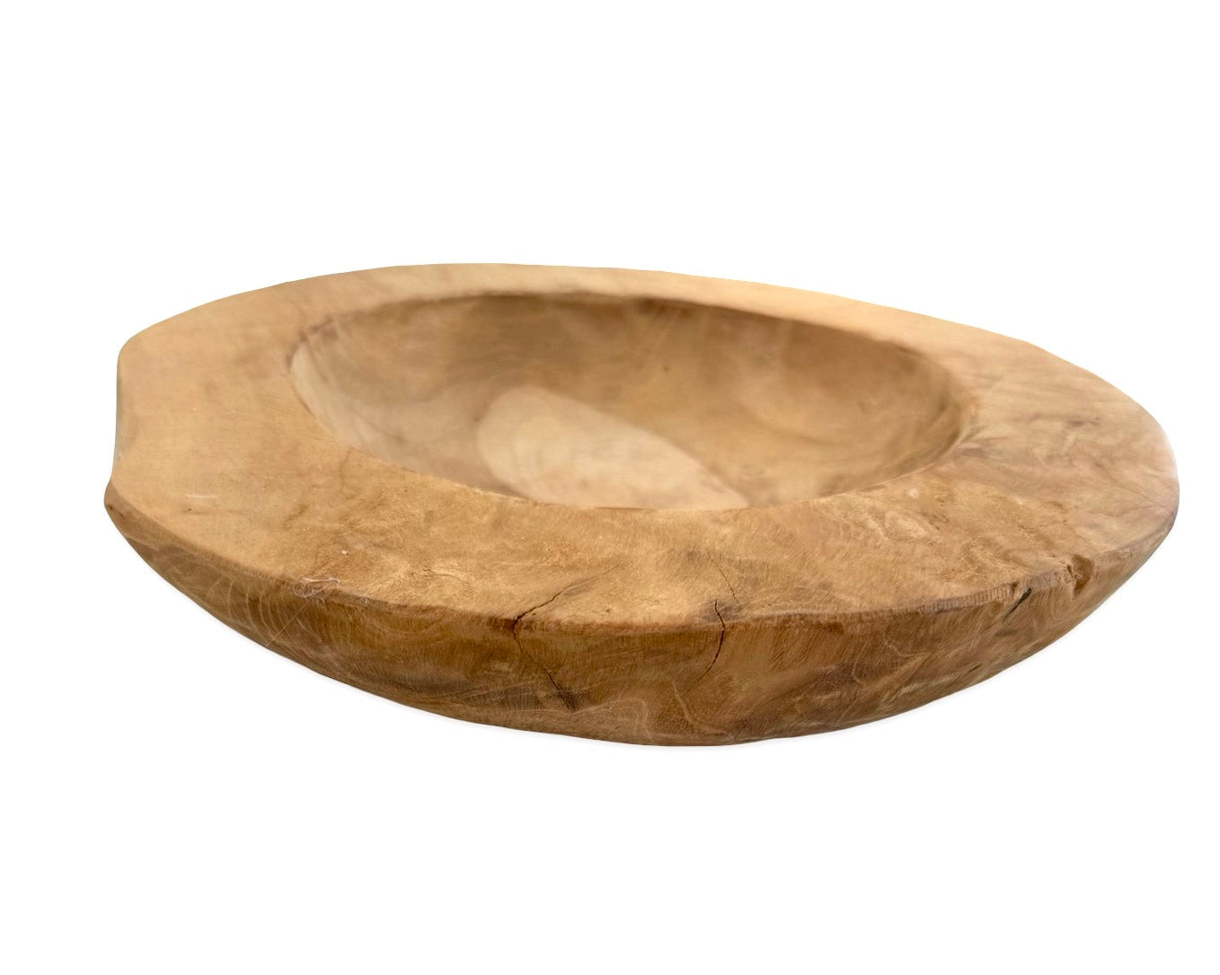 Schale aus Teak Holz | Deko Holzschale Roo's Gift Shop