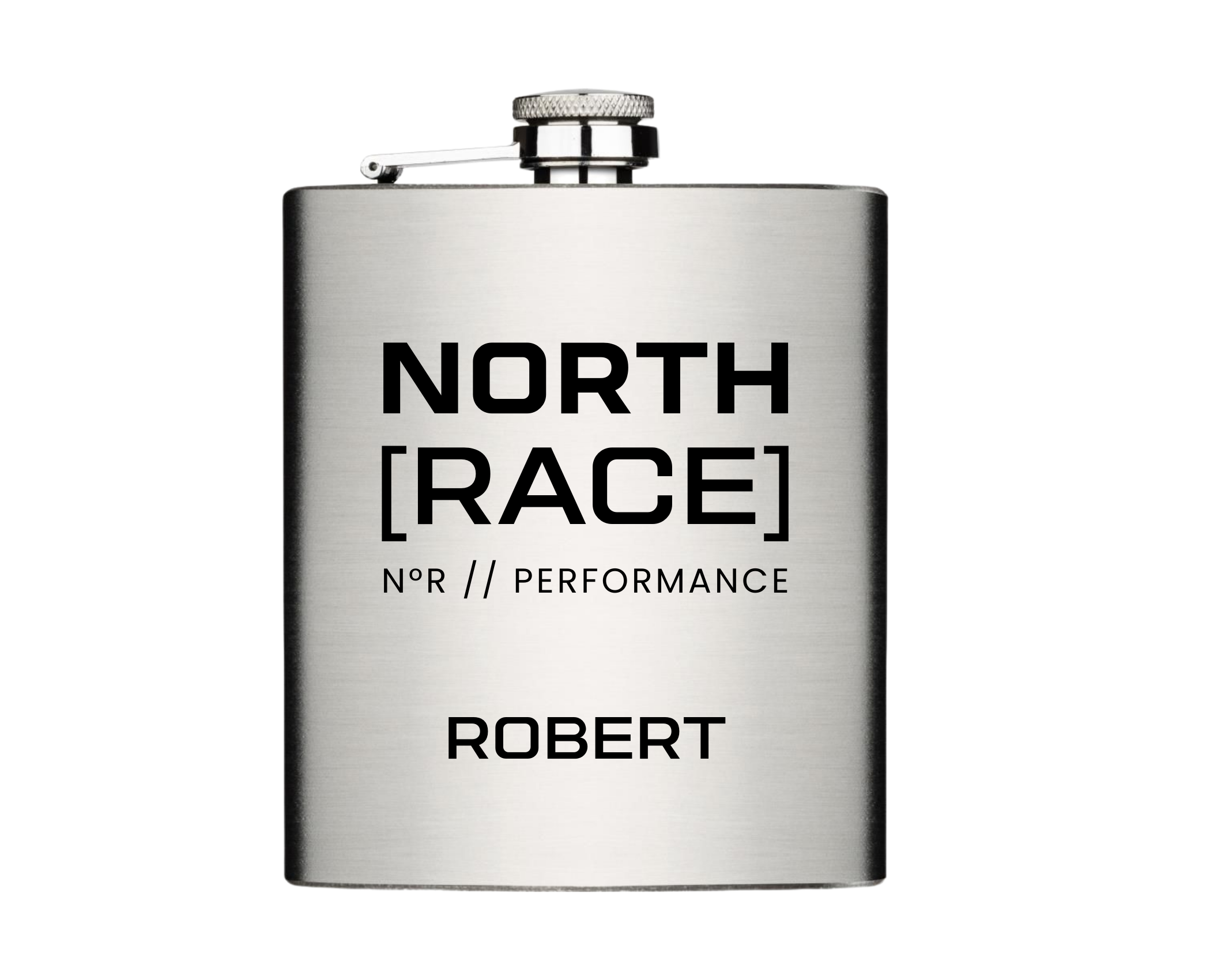 Flachmann "North Race" für Segler, Skipper | personalisiertes Geschenk | Edelstahl Flasche | Lasergravur Name | maritimes Design Roo's Gift Shop