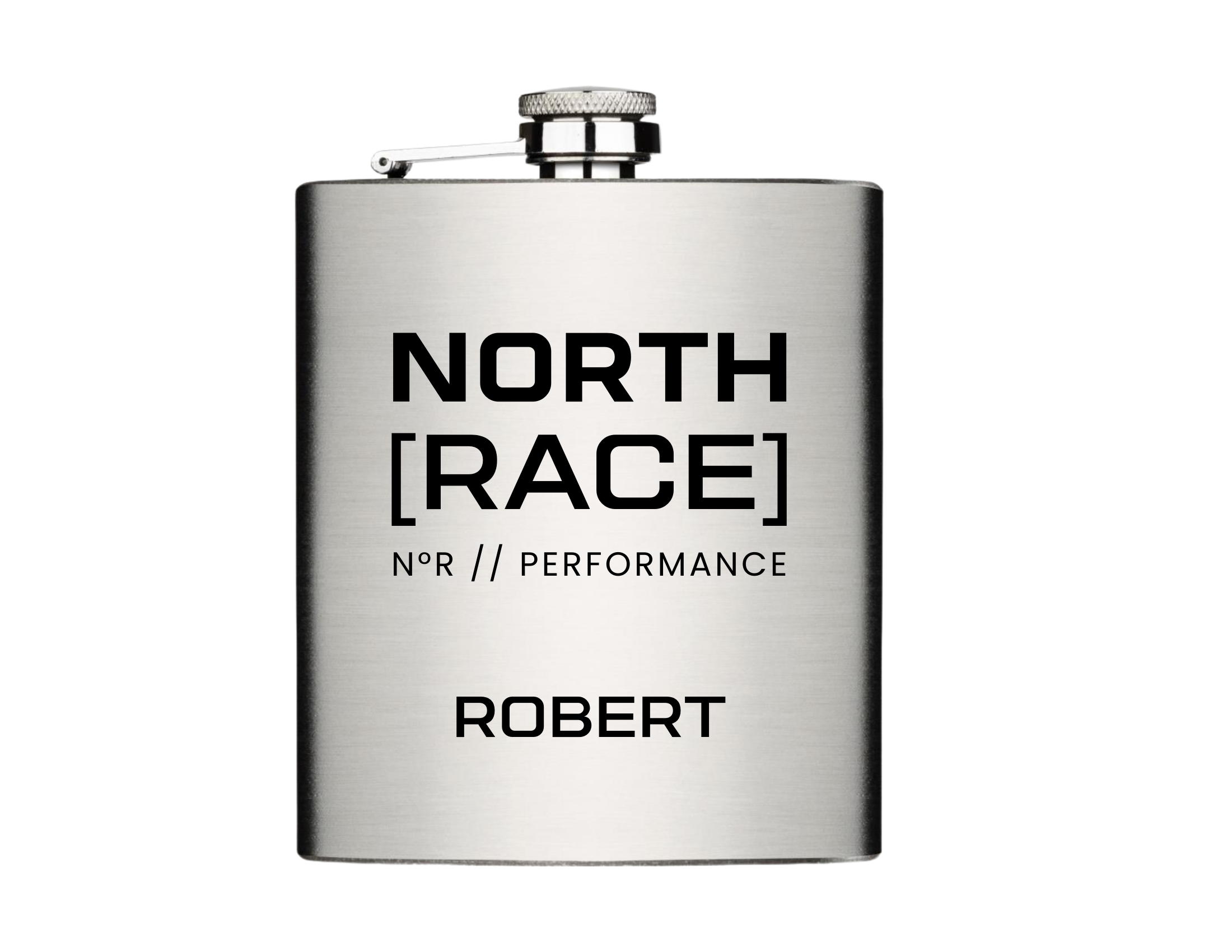 Flachmann "North Race" für Segler, Skipper | personalisiertes Geschenk | Edelstahl Flasche | Lasergravur Name | maritimes Design Roo's Gift Shop