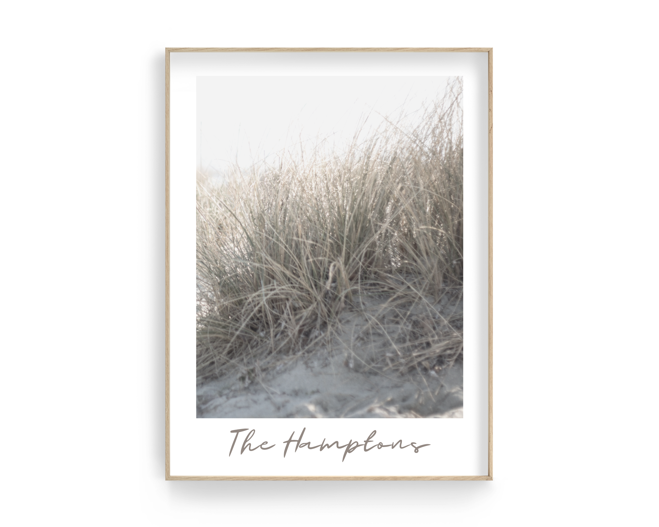 Poster | The Hamptons | Düne | Strandgras Gräser Roo's Gift Shop