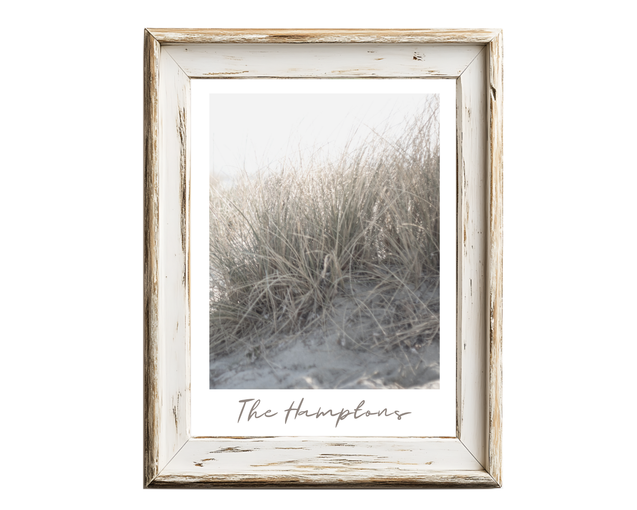 Poster | The Hamptons | Düne | Strandgras Gräser Roo's Gift Shop