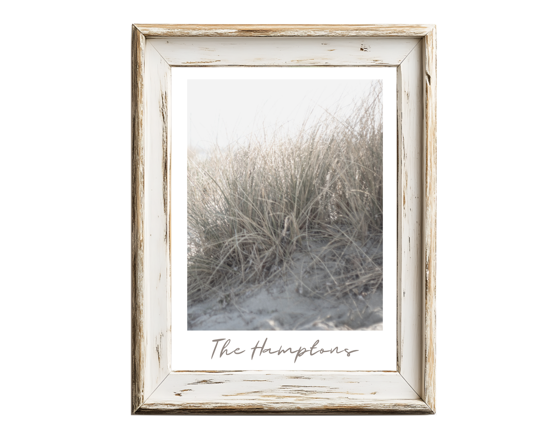 Poster | The Hamptons | Düne | Strandgras Gräser Roo's Gift Shop