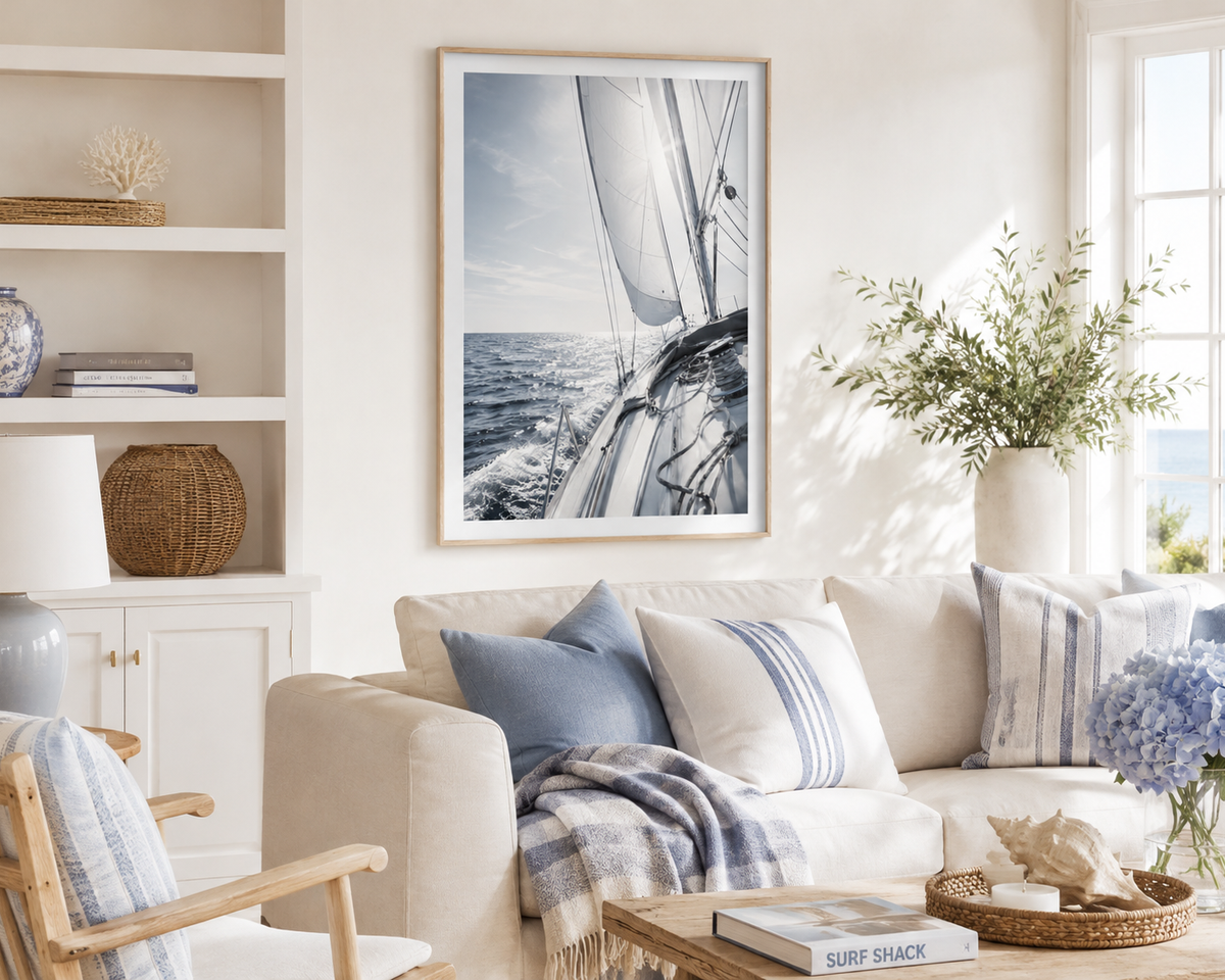 Poster Segeln Interior