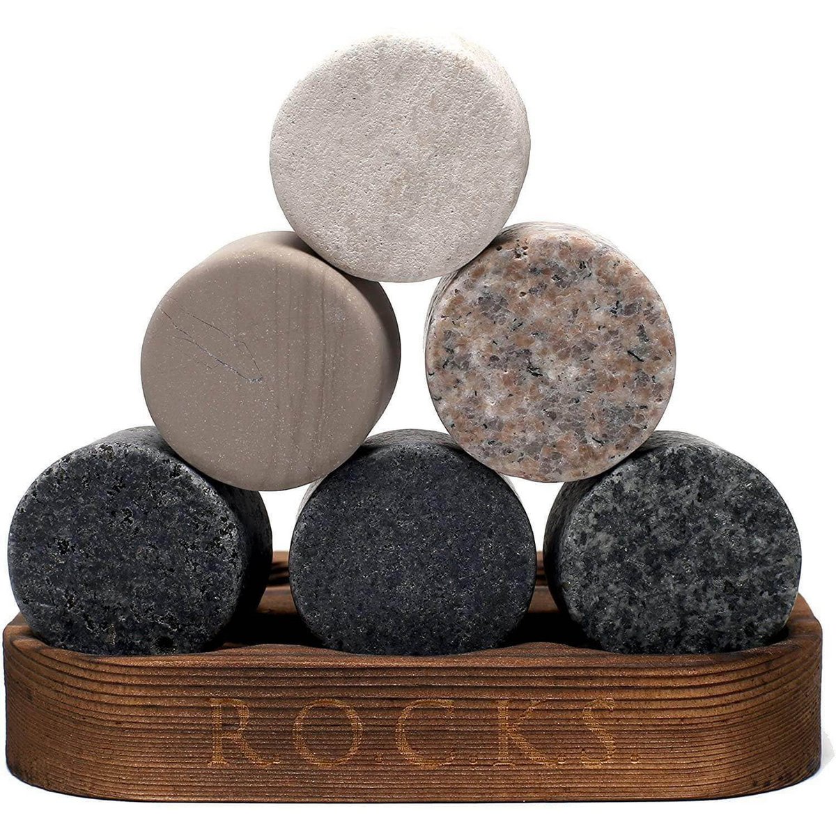 The Original Rocks | Granitsteine für Whiskey Roo's Gift Shop