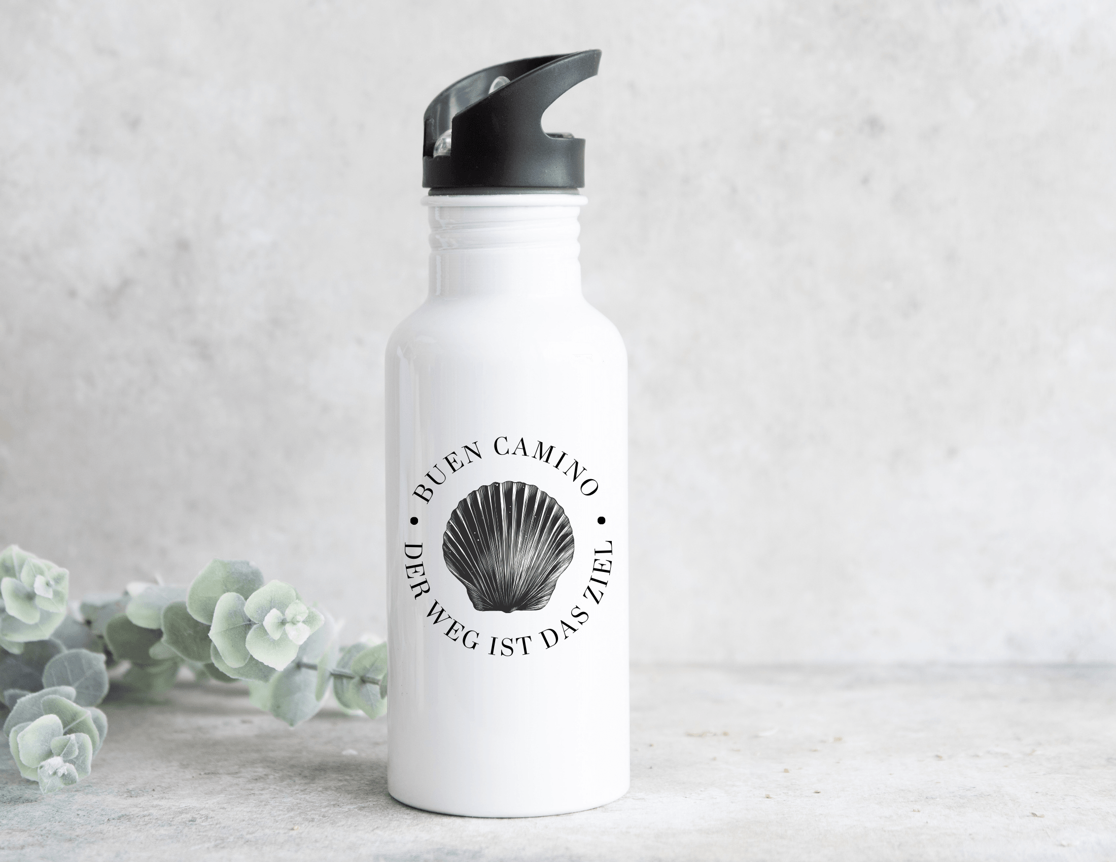 Edelstahl Trinkflasche | Buen Camino - Roo's Gift Shop