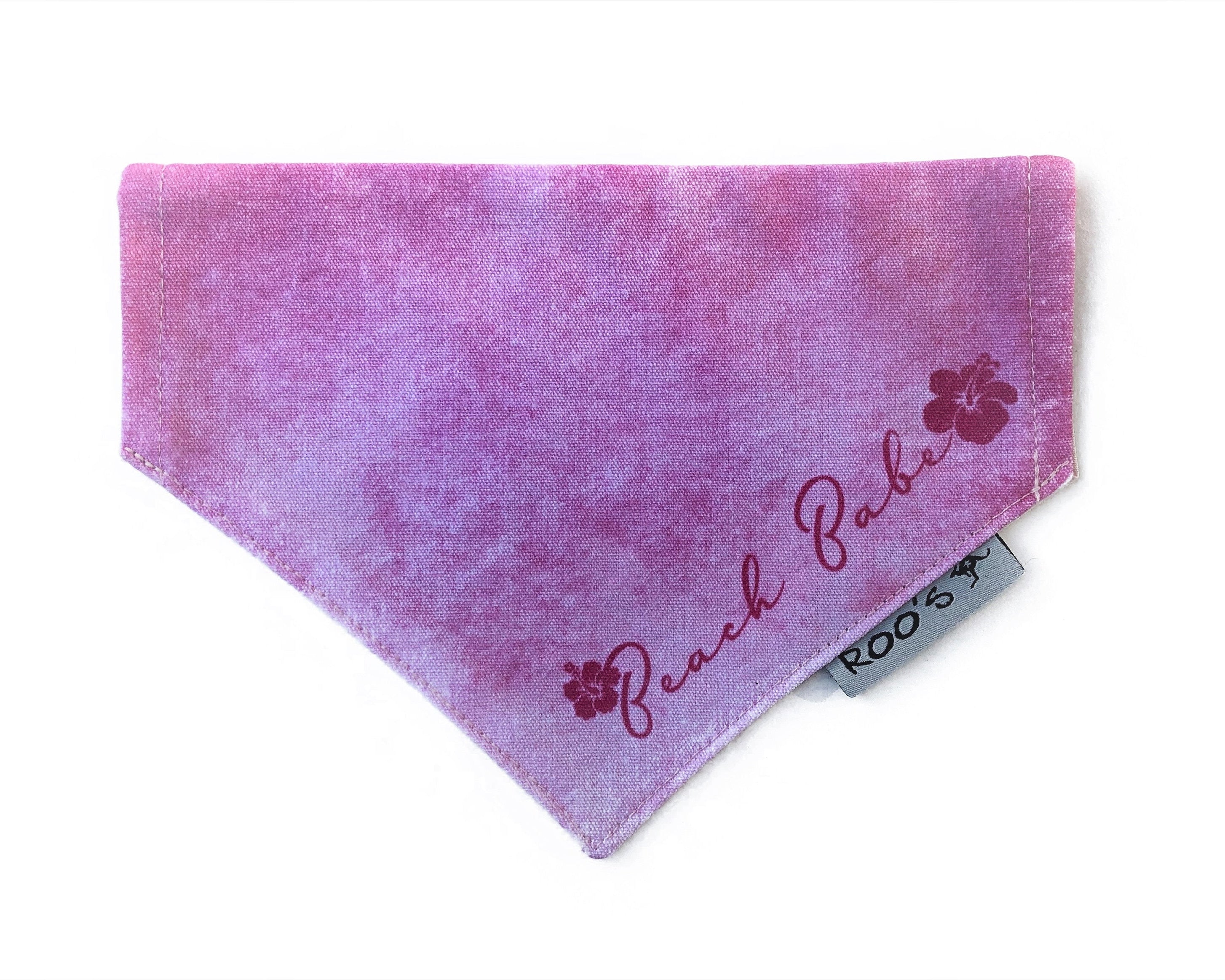 Hundehalstuch "Beach Babe" | pink | Hunde Bandana