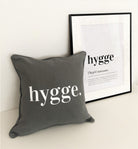 HYGGE Kissen | Kissenbezug aus Baumwolle | minimalistische Deko | 45 x 45 cm