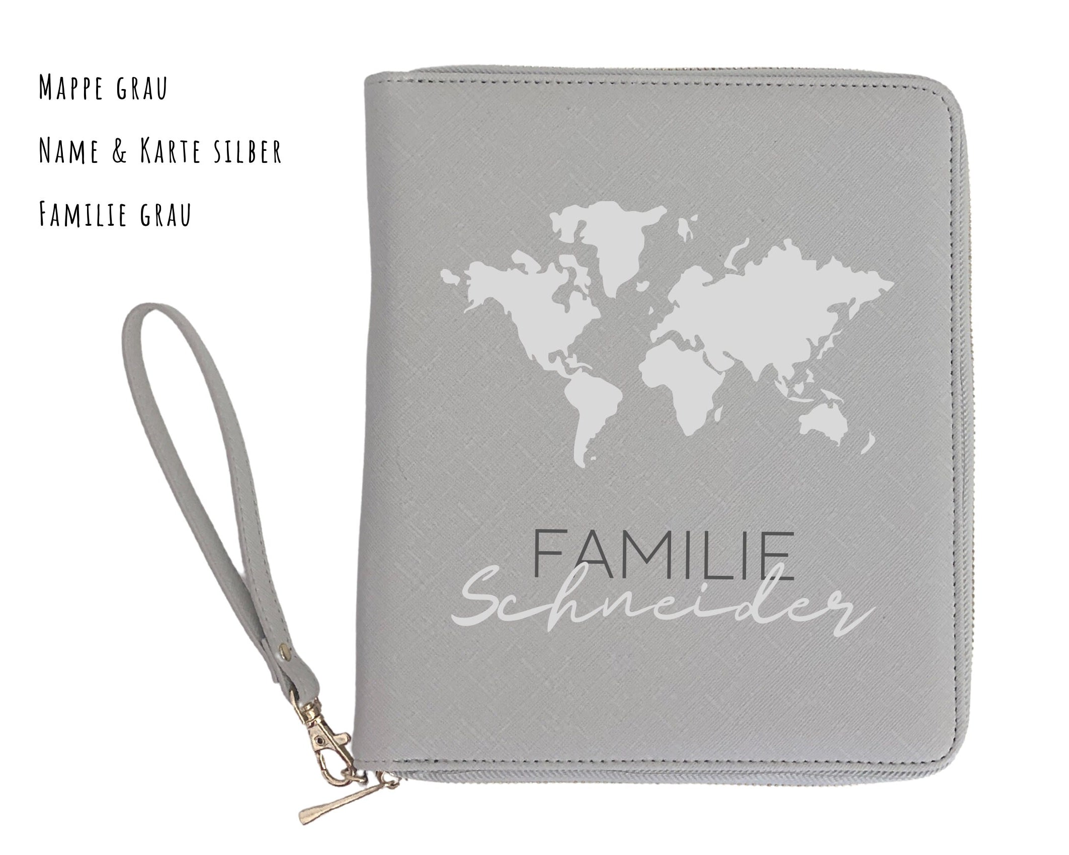 Travel Organizer | personalisierte Mappe Reise Unterlagen
