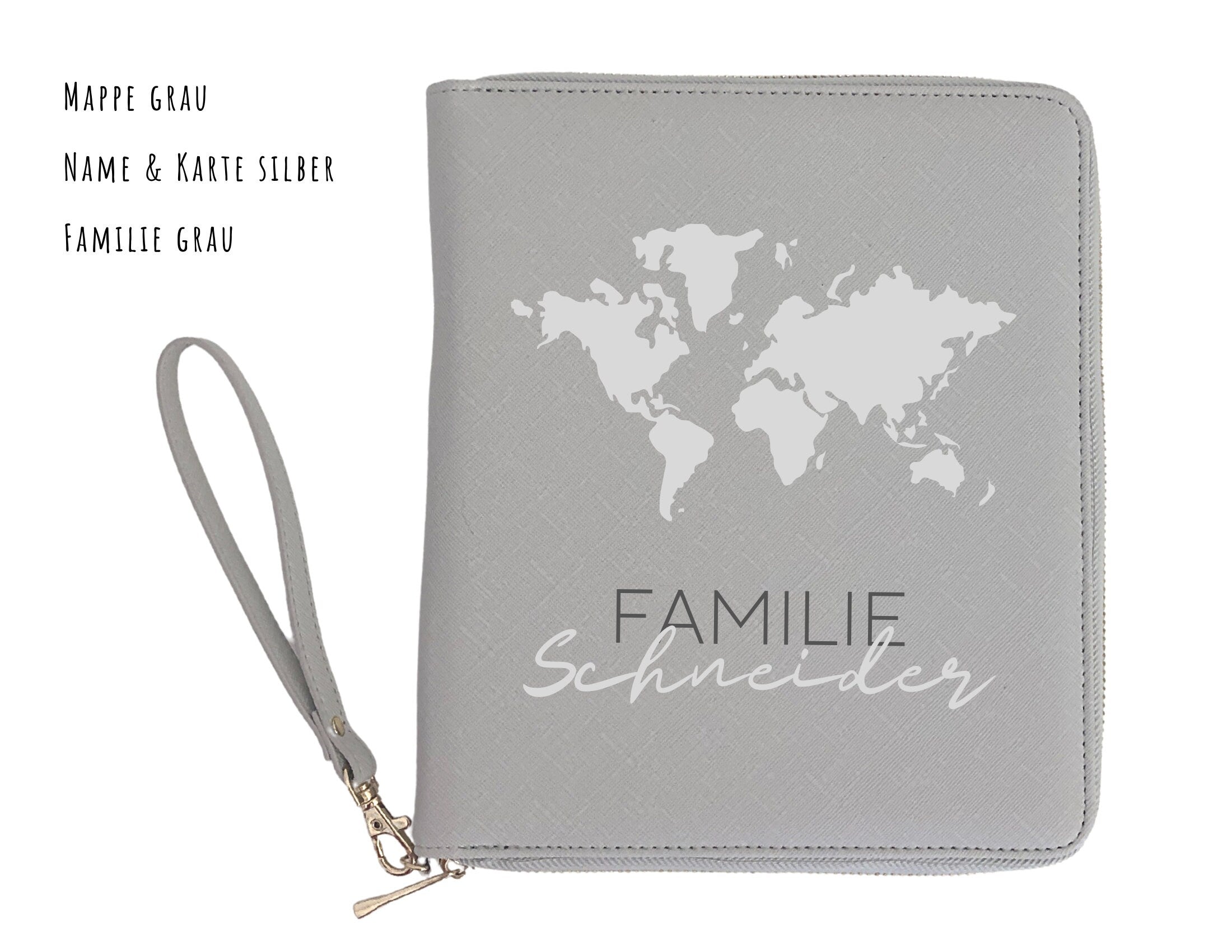 Travel Organizer | personalisierte Mappe Reise Unterlagen