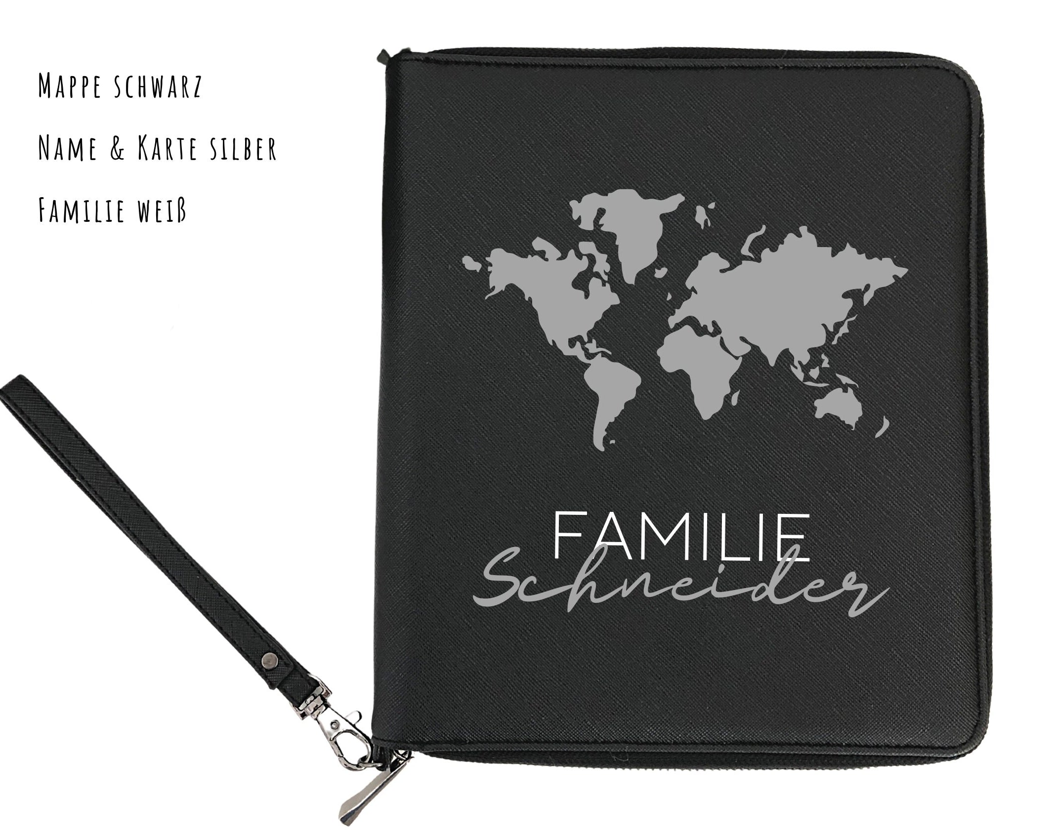 Travel Organizer | personalisierte Mappe Reise Unterlagen