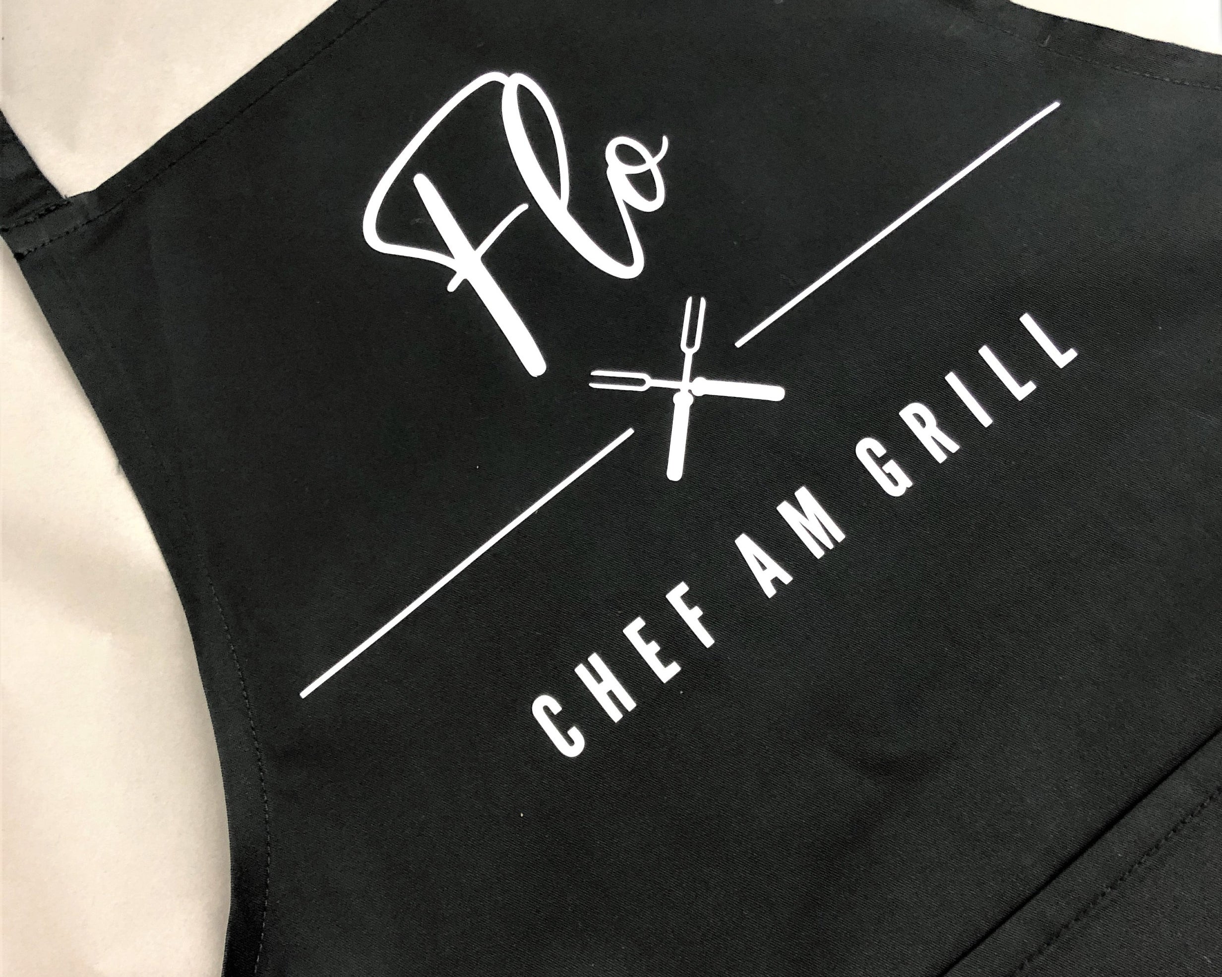 Schürze für ihn | Chef am Grill | BBQ | personalisiert