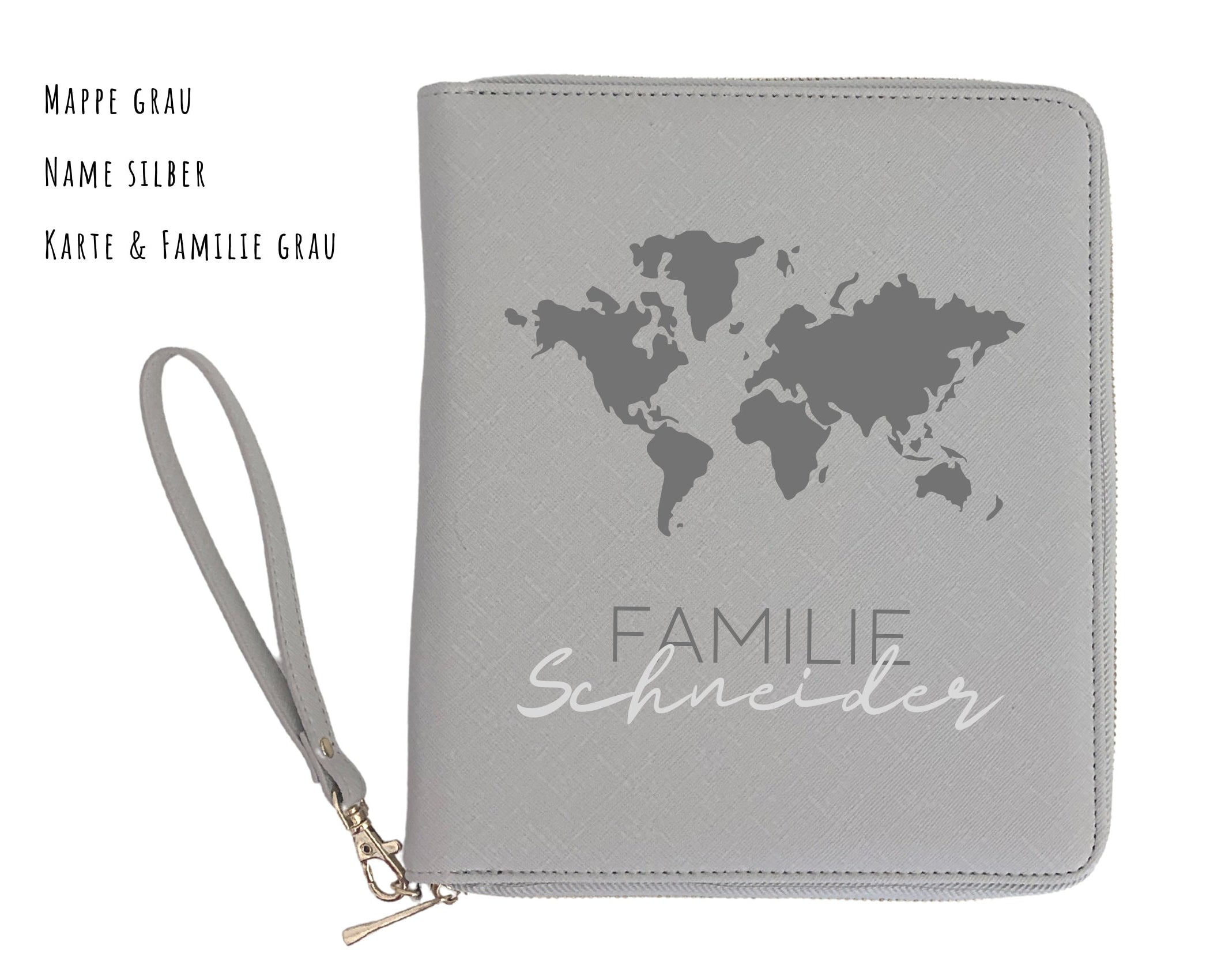 Travel Organizer | personalisierte Mappe Reise Unterlagen