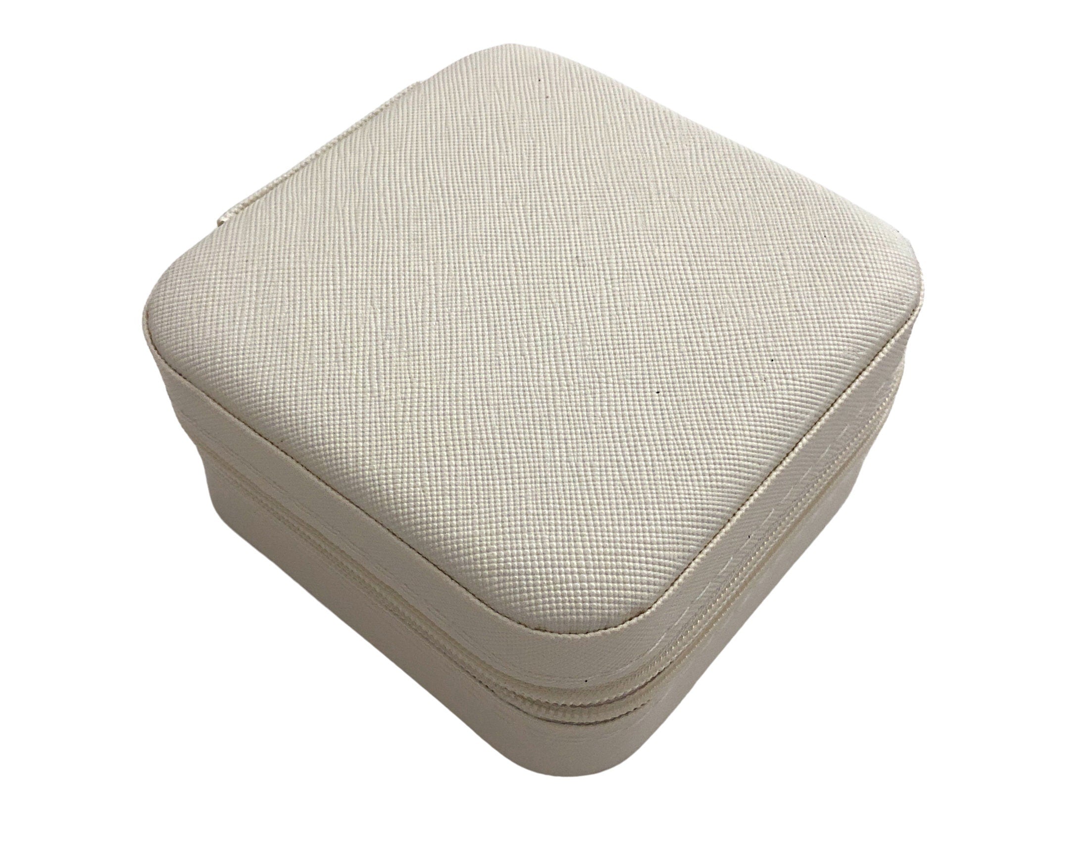 Schmuck-Etui für die Reise | personalisierte Schmuckbox | kleine Schatulle mit Namen | rosa, pink, schwarz, beige