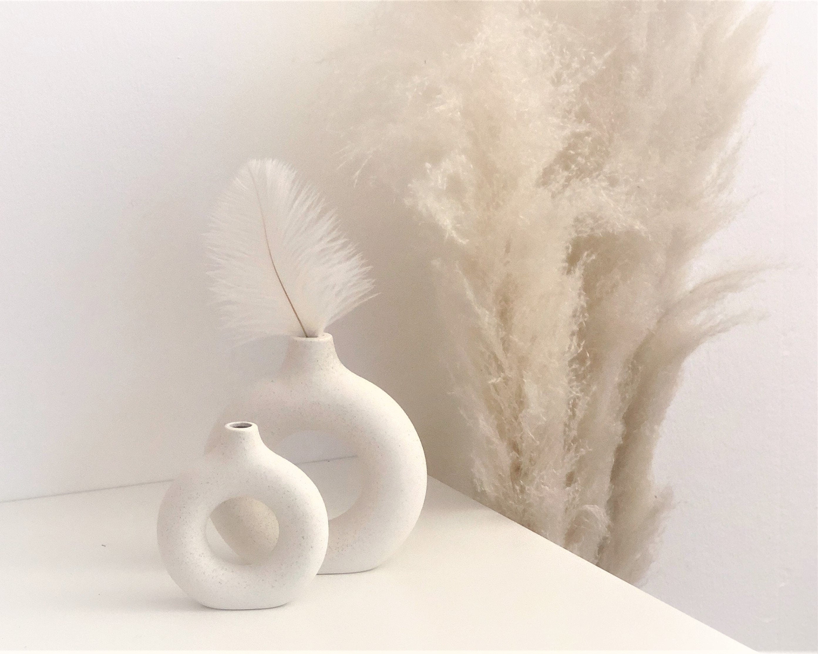 Donut Vasen unterschiedliche Größen | Deko Objekte | Nordic Stil | Skandi | Vase rund mit Loch