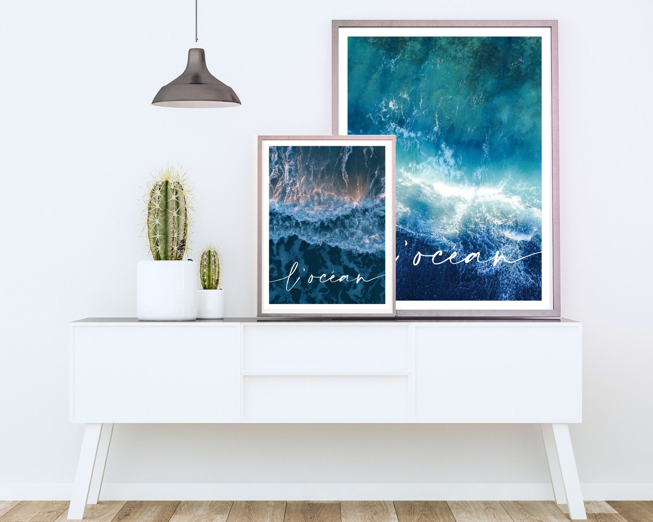 L' océan | Poster vom Meer | Beach | maritim | Bilder Serie | Wand Deko | Meeresposter | Ozean | Strandposter