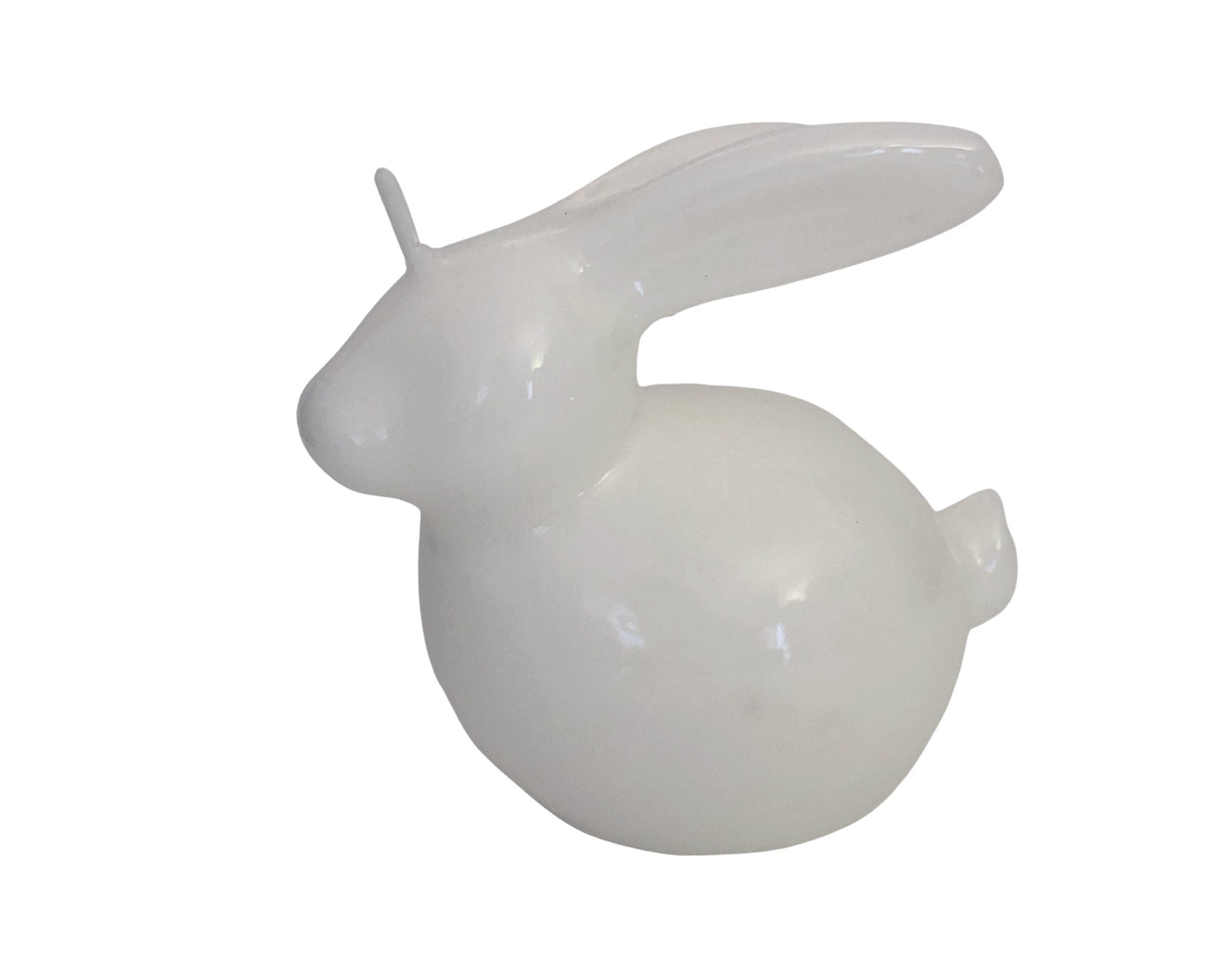 Osternest mit Hase | Hasenkerze | weißer Hase | skandinavisch Ostern | Osterdeko