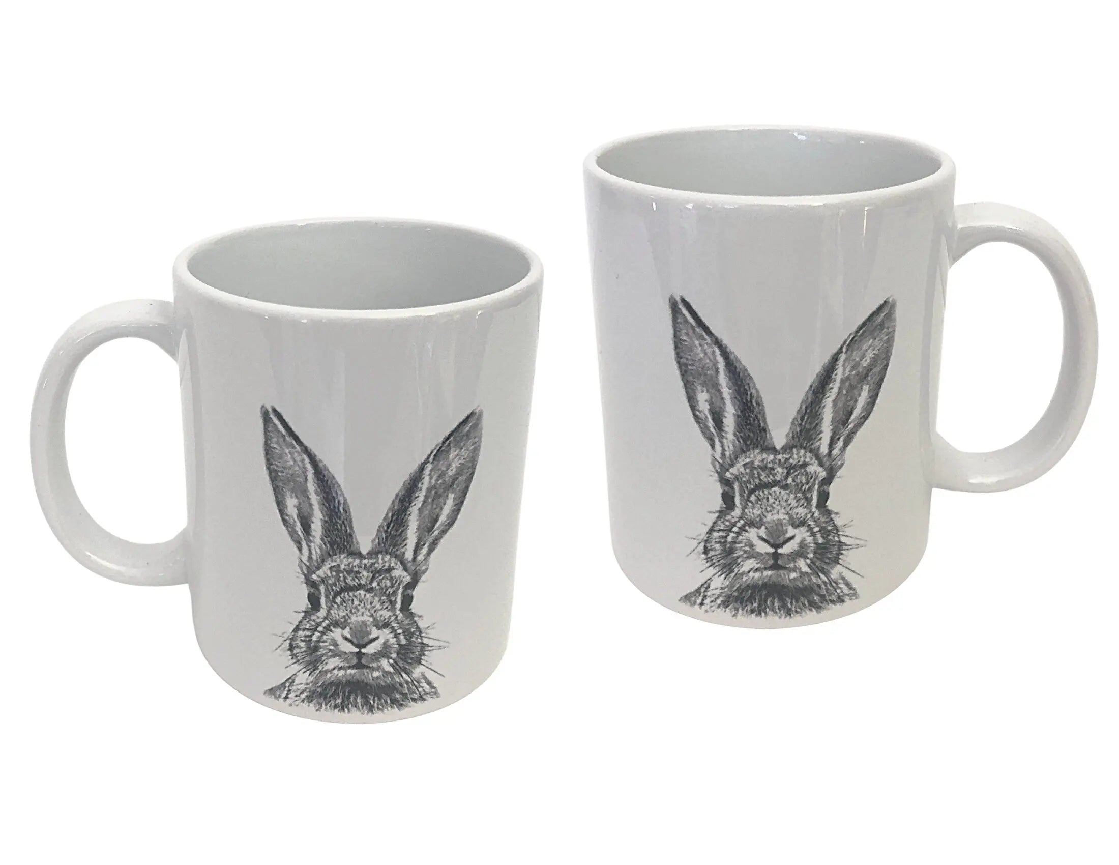 Osterhasen Tasse | Keramik Tasse mit Hasengesicht | Kaffeebecher spülmaschinenfest