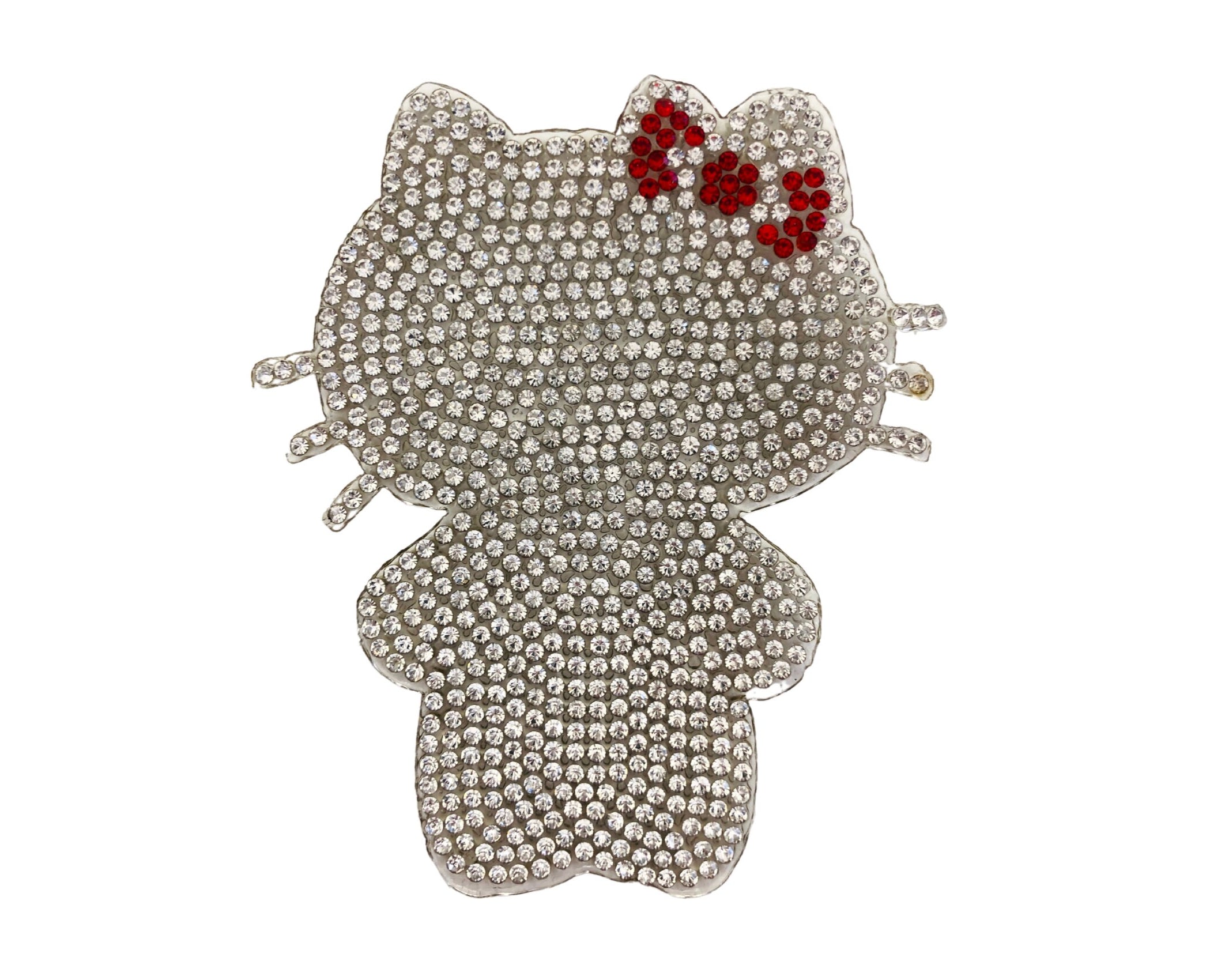 Bügelbild | Kitty aus Strass | Hotfix