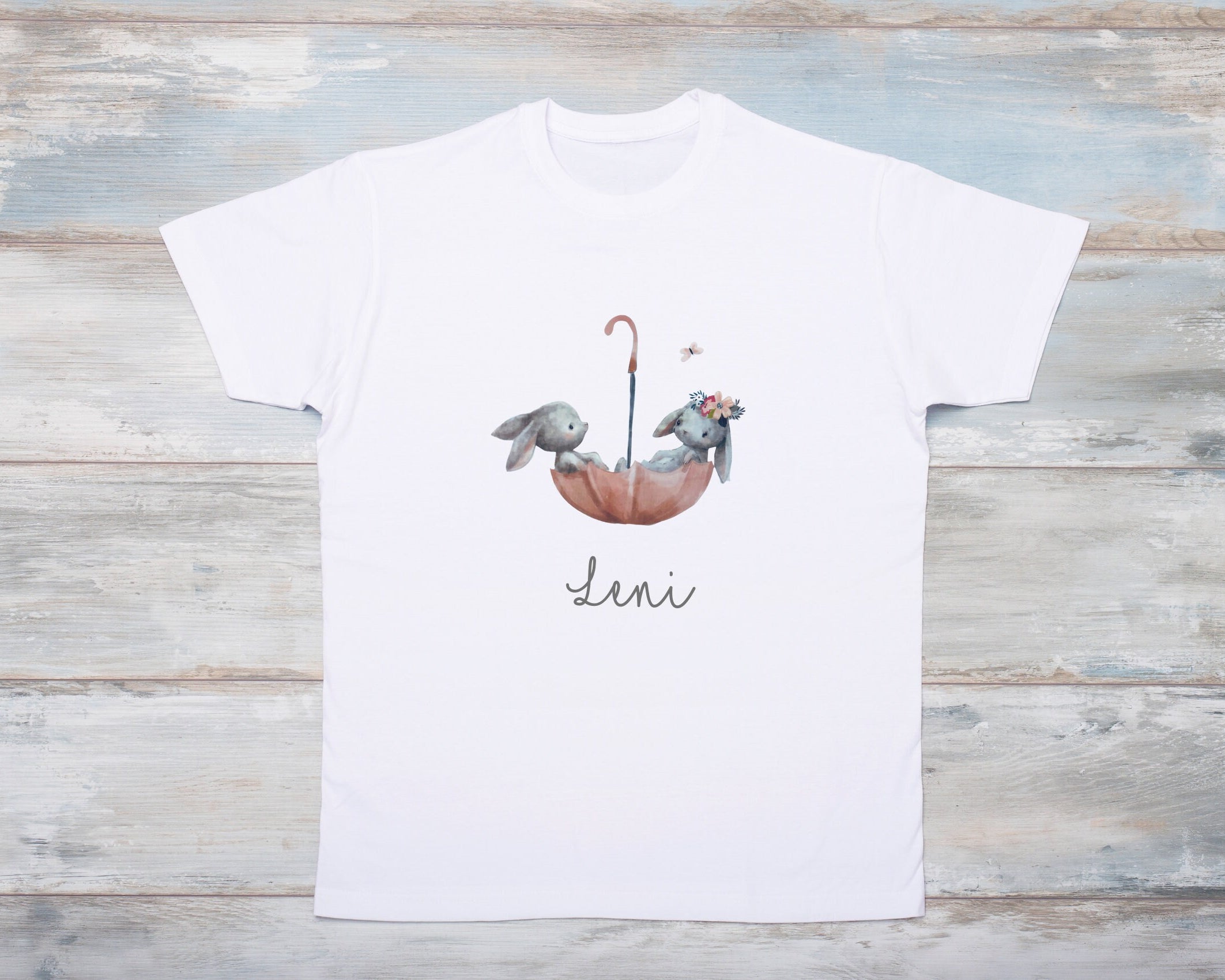 Bügelbild für Kinder | Hasen | mit Namen | personalisiert Bügel Patch | DIY | Motiv zum Aufbügeln