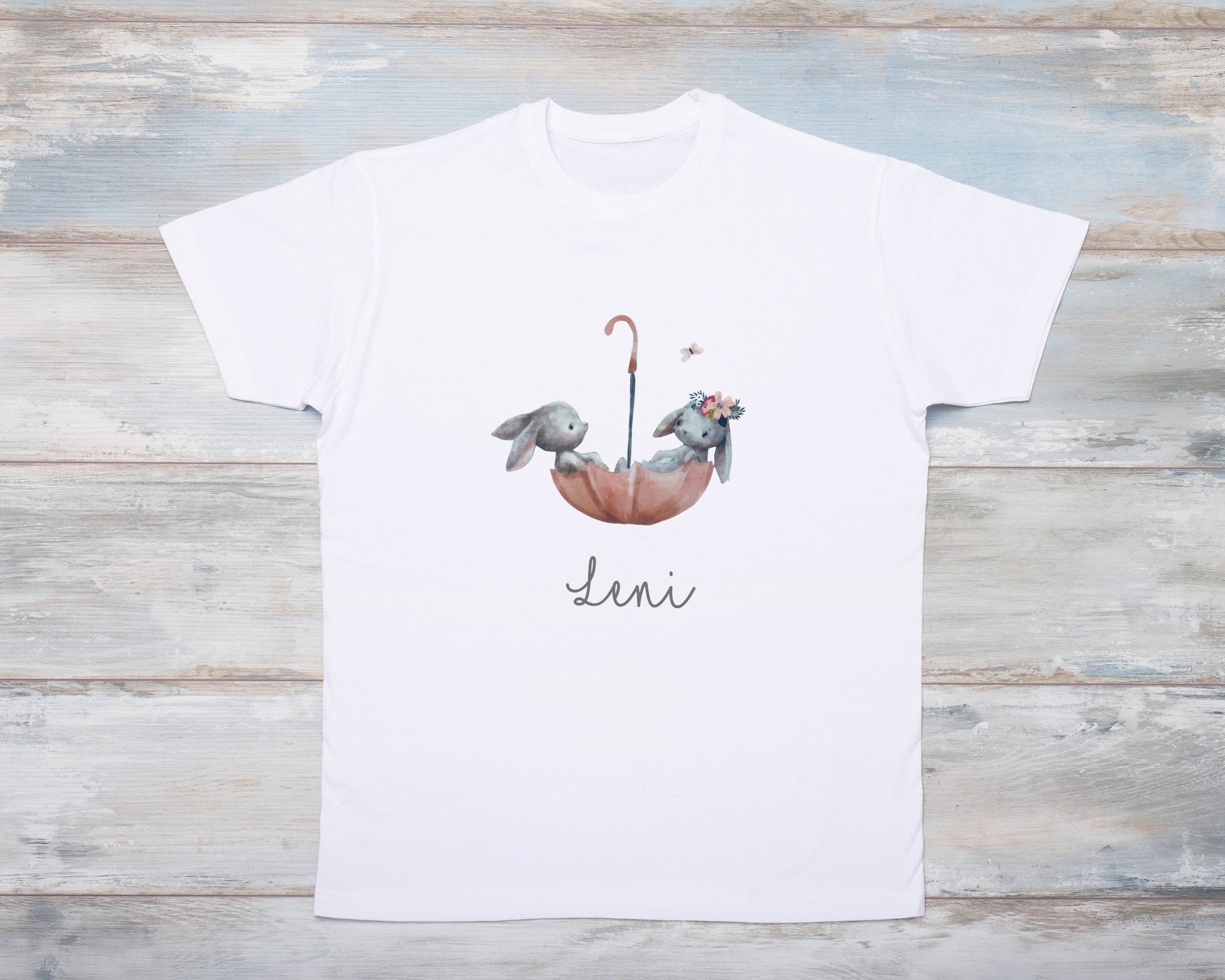 Bügelbild für Kinder | Hasen | mit Namen | personalisiert Bügel Patch | DIY | Motiv zum Aufbügeln