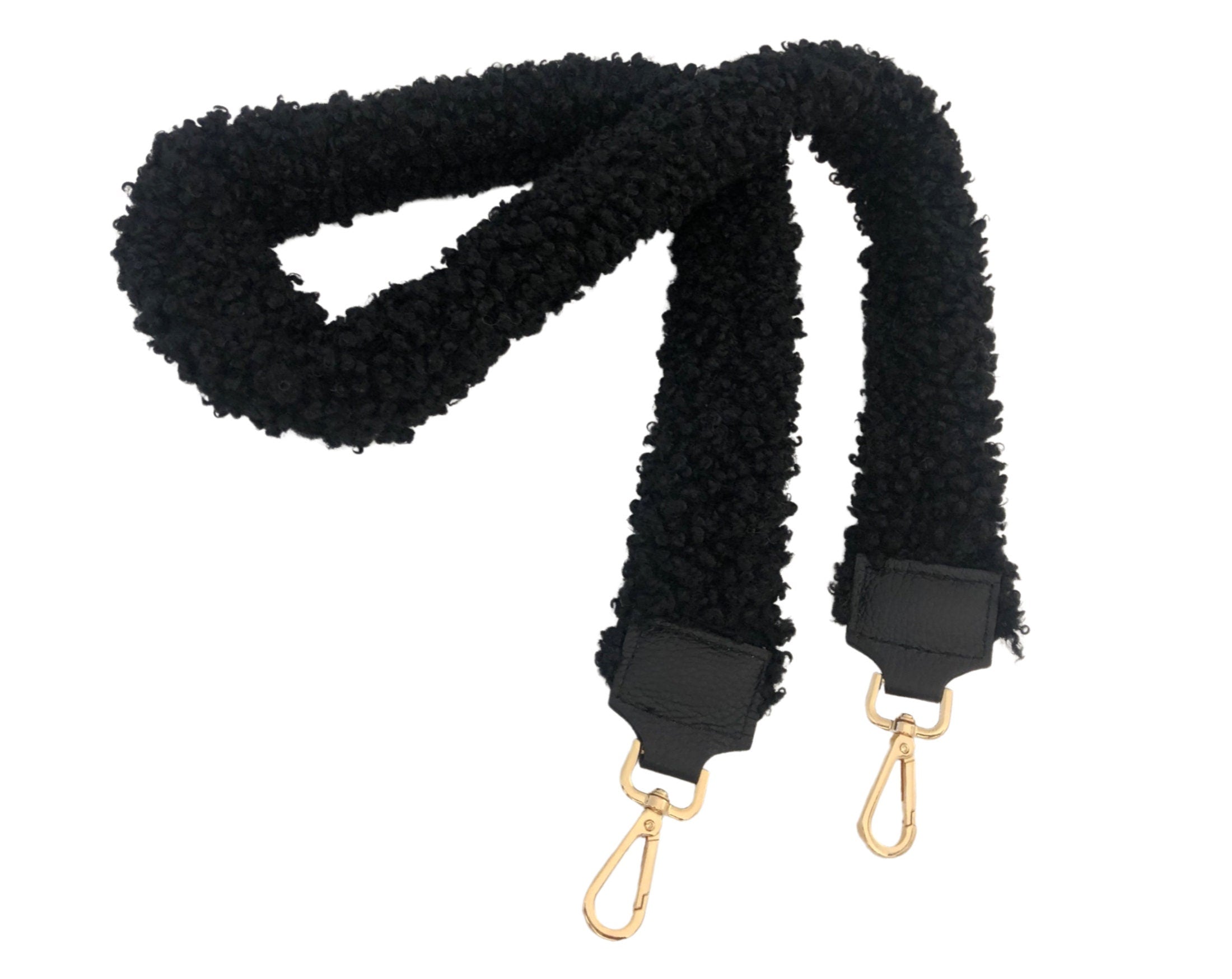 Tasche | Teddy | Clutch | schwarz