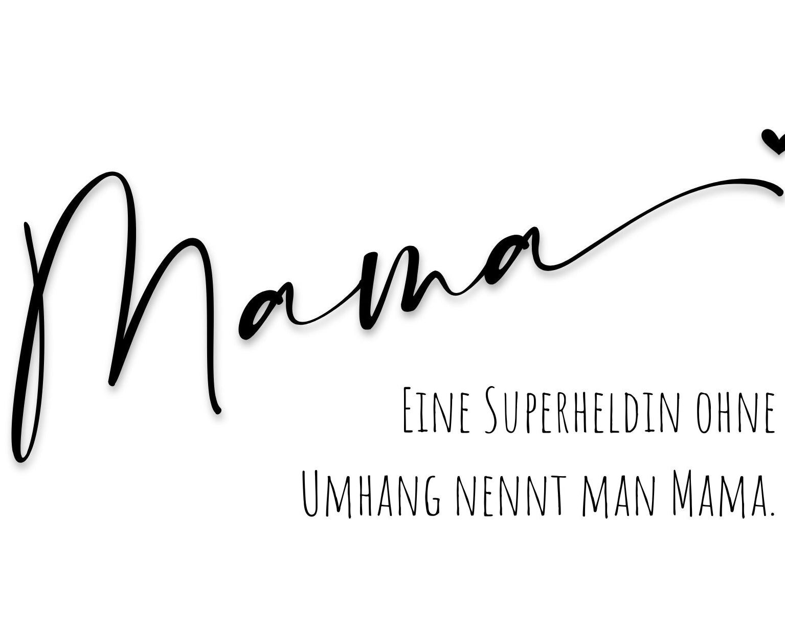 Muttertag | Personalisierbare Klappkarte mit geometrischem Herz | Herzanhänger