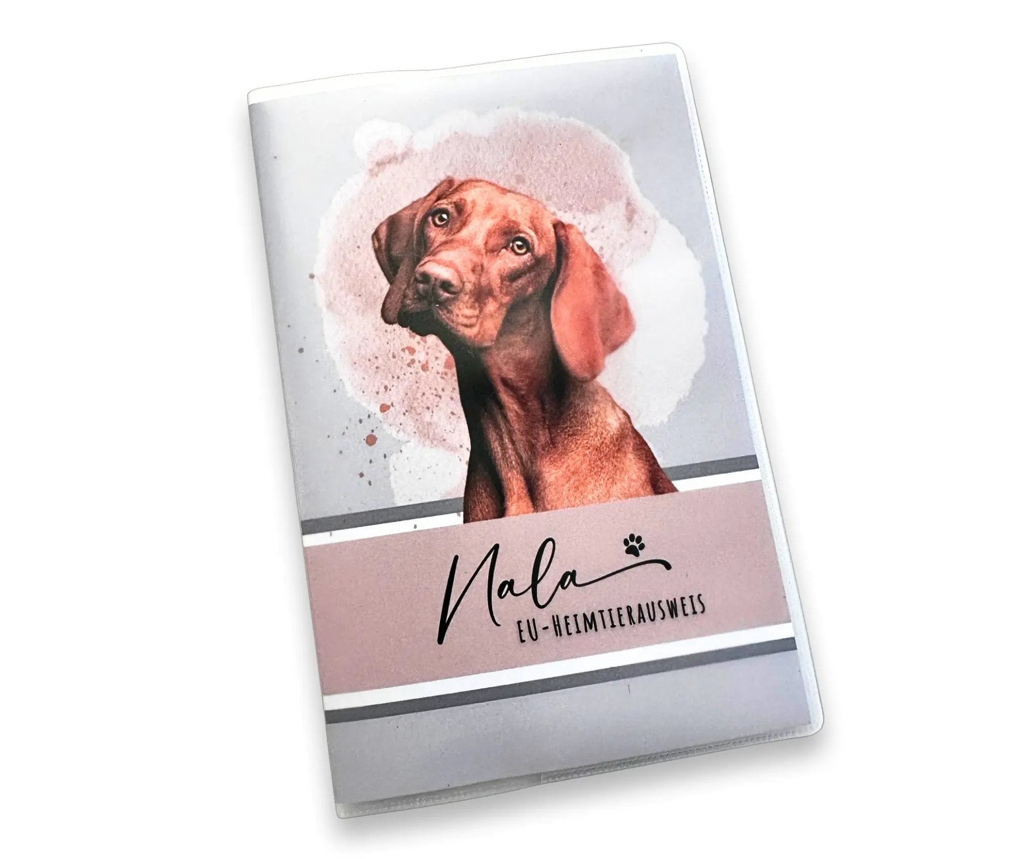 Heimtierausweis mit Foto | personalisierte Schutzhülle EU-Heimtierausweis | Katze Hund | mit Namen