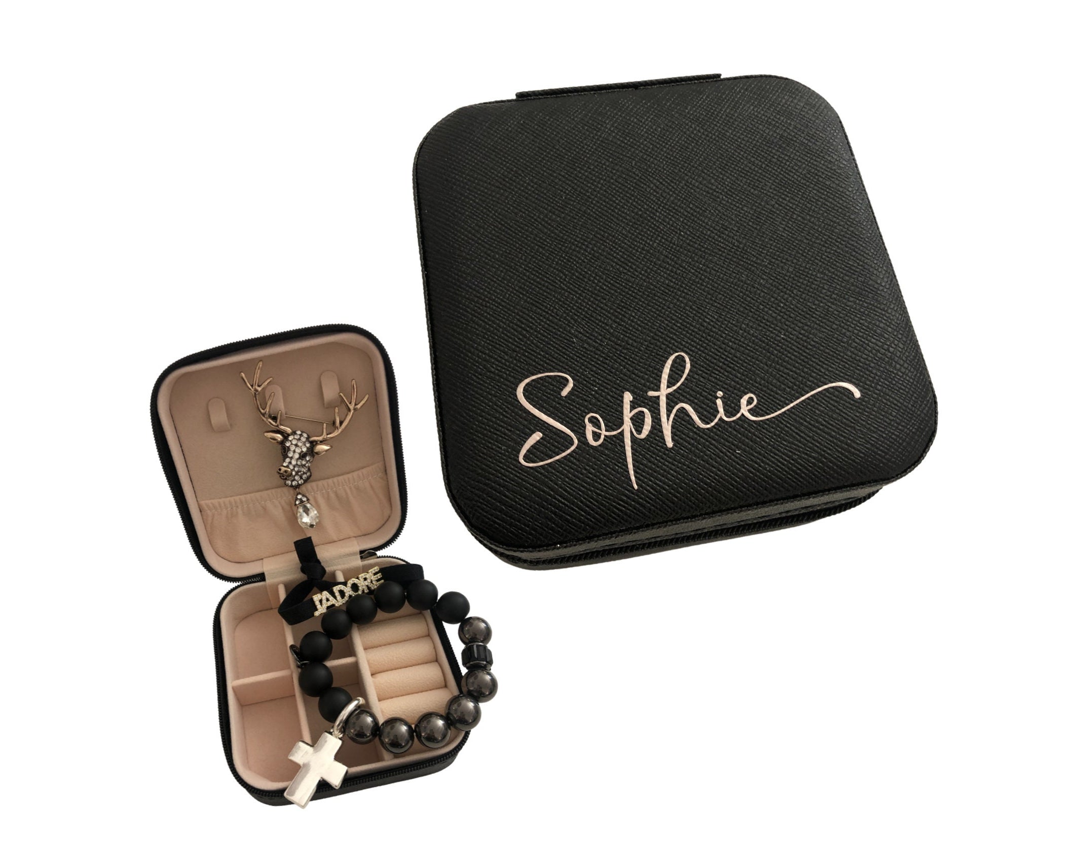 Schmuck-Etui | Box personalisierbar | diverse Farben