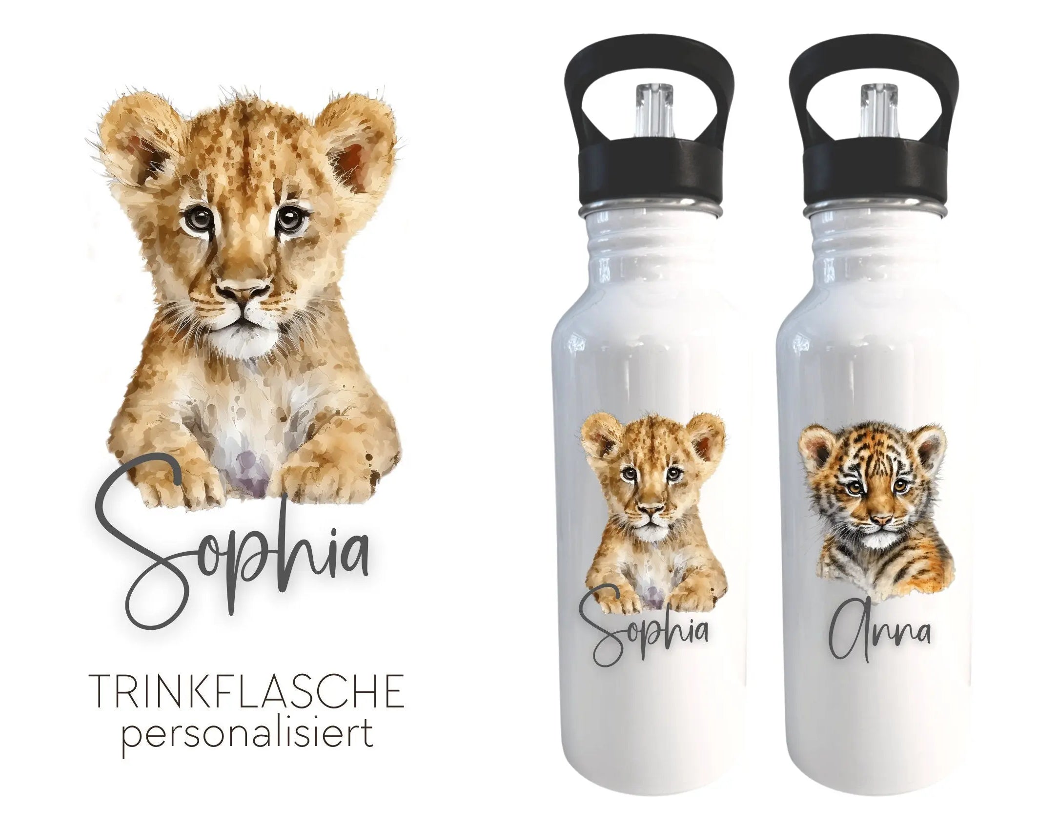Trinkflasche | Personalisierte Flasche für Kinder