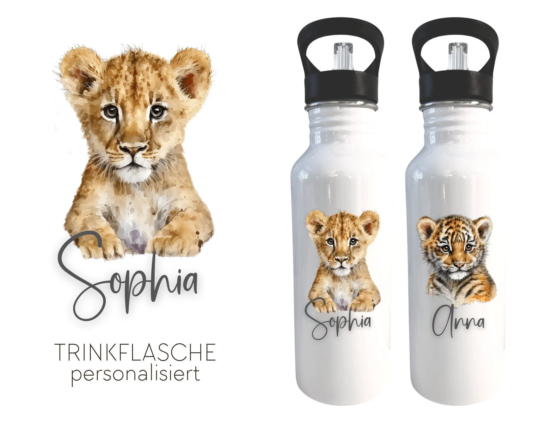 Trinkflasche | Personalisierte Flasche für Kinder