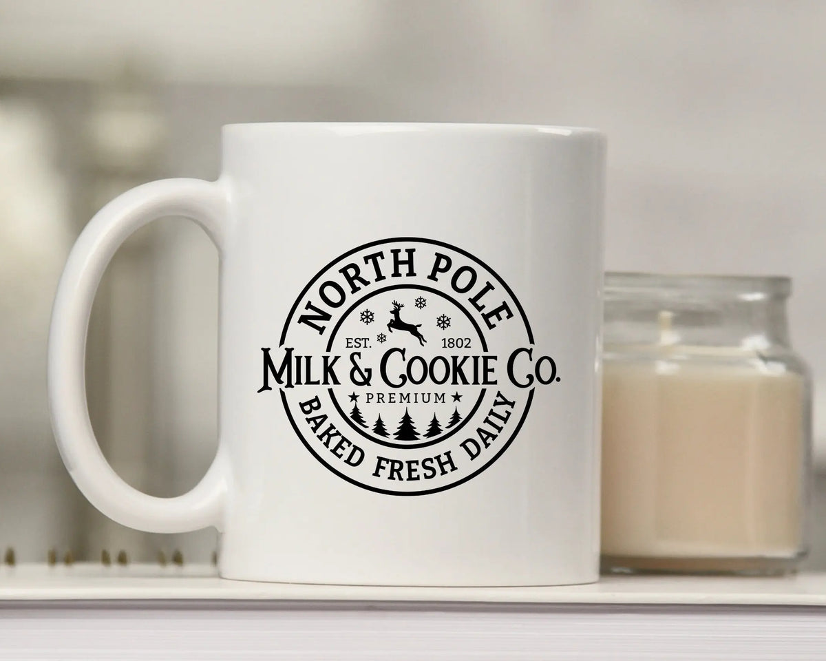 Keramiktasse | Weihnachtsmotiv | North Pole
