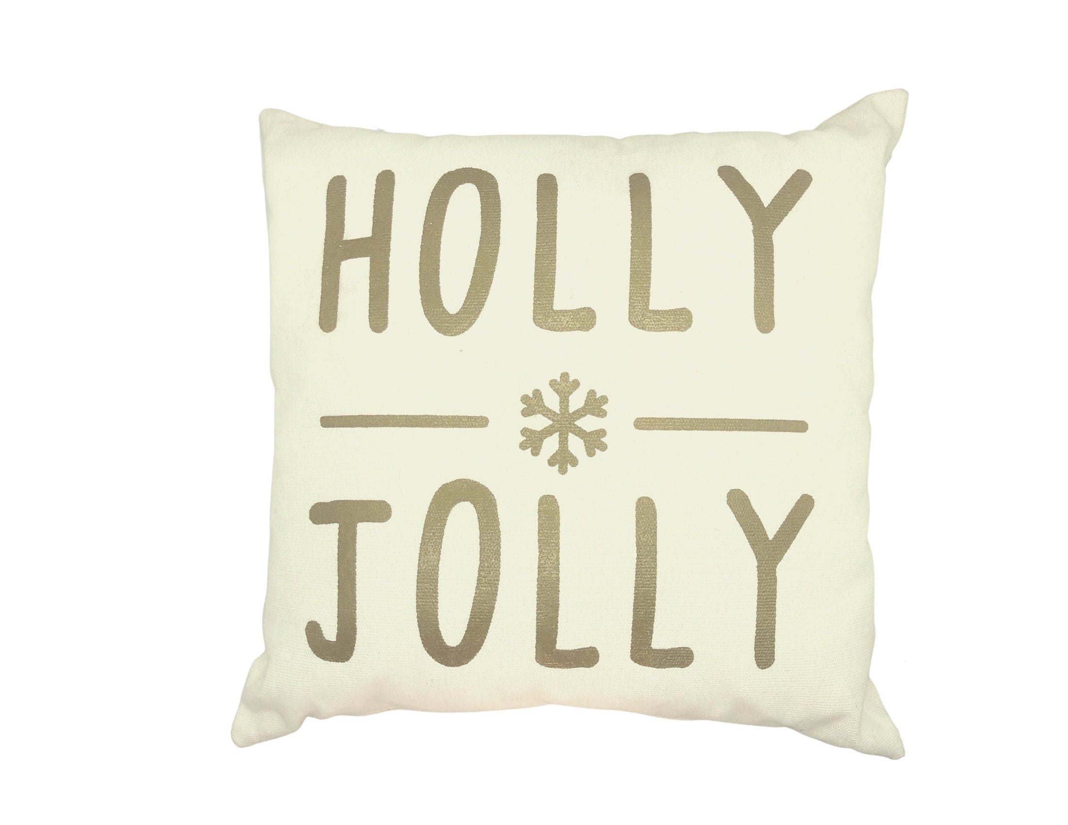 Weihnachtskissen | bedrucktes Kissen | Kissenbezug inklusive Füllung | Xmas Deko | creme gold