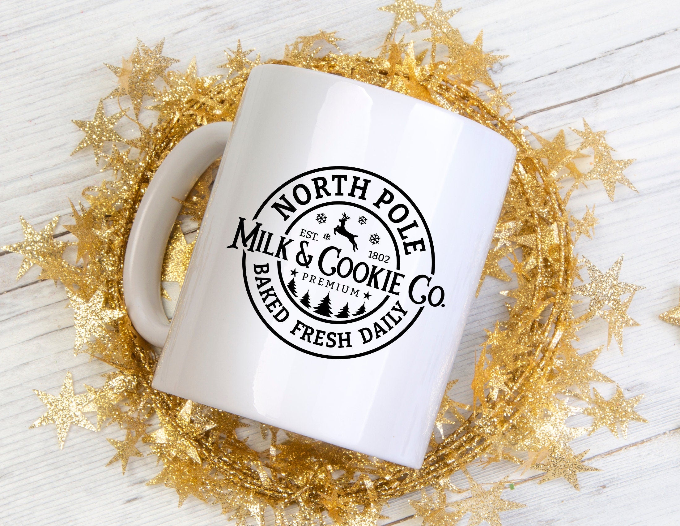 Keramiktasse | Weihnachtsmotiv | North Pole