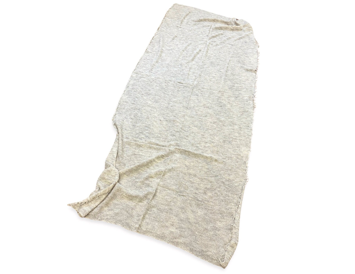 Schal gestrickt | Mohair & Cashmere | beige | 230 x 100 cm
