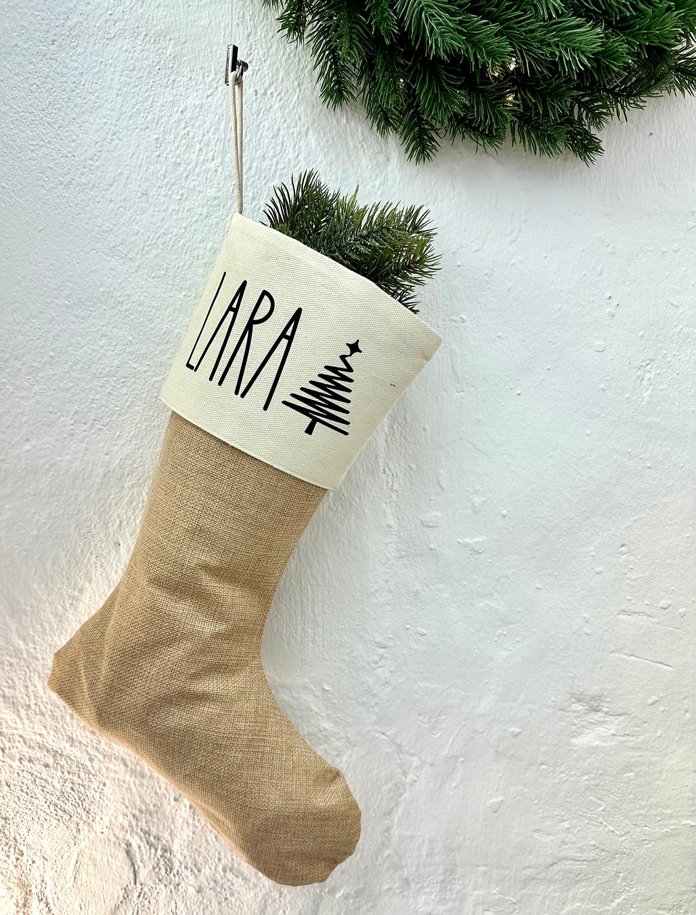 Nikolausstiefel personalisiert | Nikolaus | Weihnachtsstrumpf mit Namen