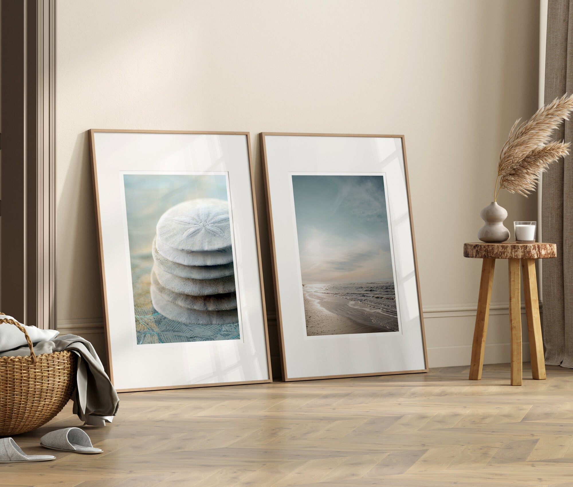 Poster Serie Sanddollar als 5er Set | Digitaler Download | 5 Poster (diverse Formate)