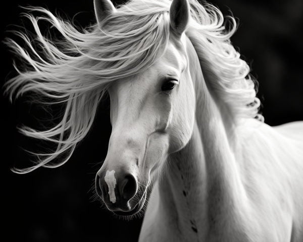 Pferd auf Acryl Glas | hochwertiges Acrylglas Bild