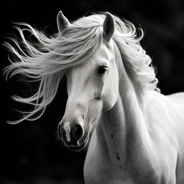 Pferd auf Acryl Glas | hochwertiges Acrylglas Bild