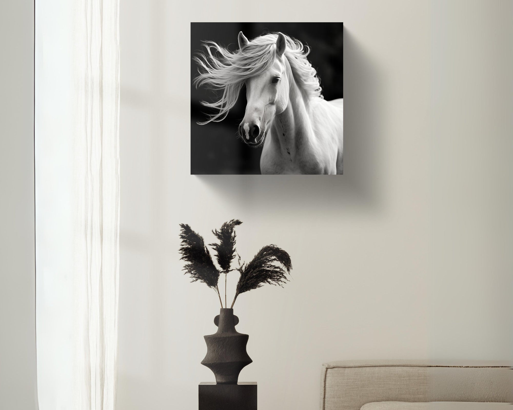 Pferd auf Acryl Glas | hochwertiges Acrylglas Bild