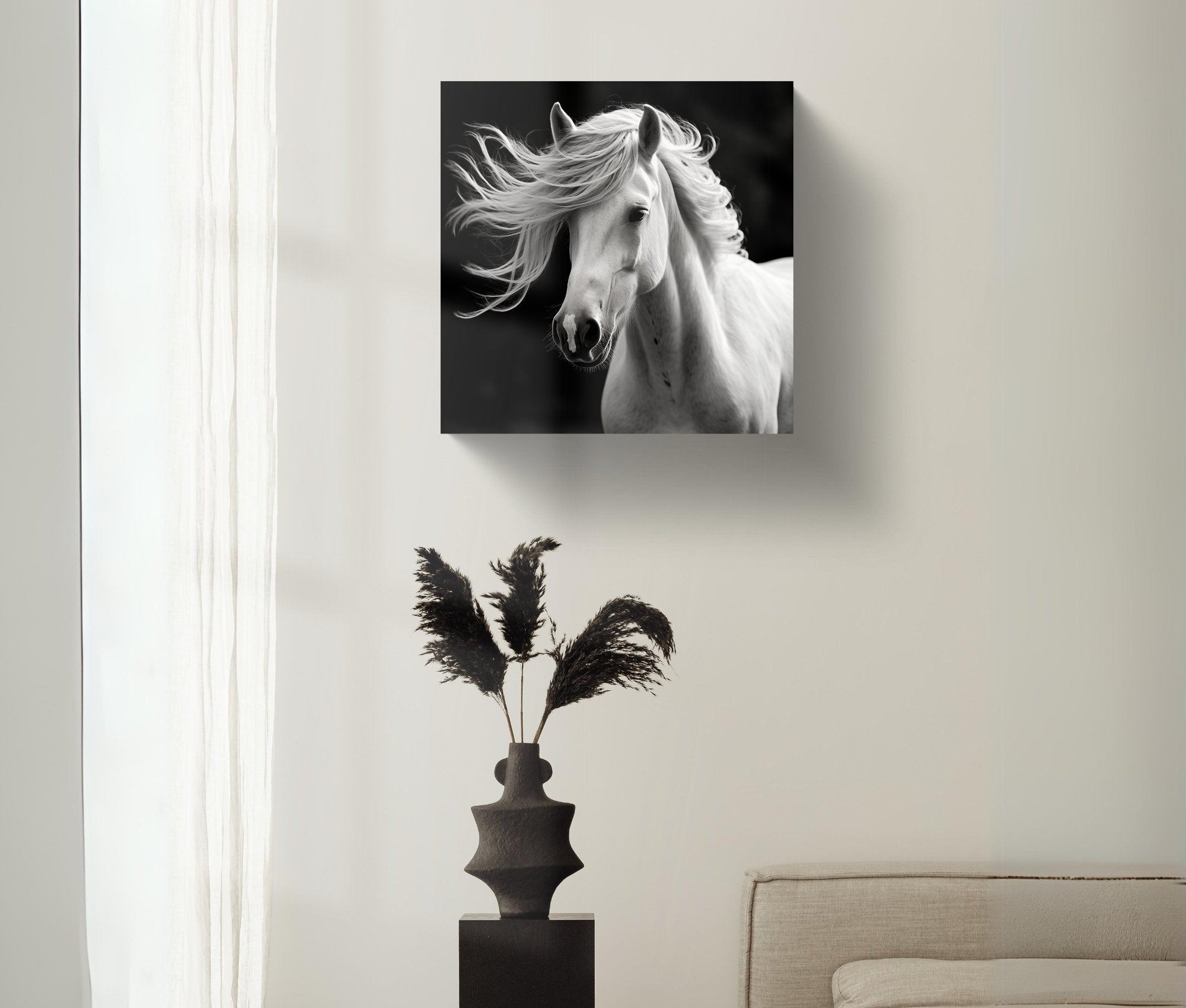 Pferd auf Acryl Glas | hochwertiges Acrylglas Bild
