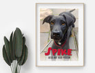 Tierportrait im Pixar Style | Portrait als 3D Cartoon | Film Plakat Poster | Portrait Geschenk Tierbesitzer